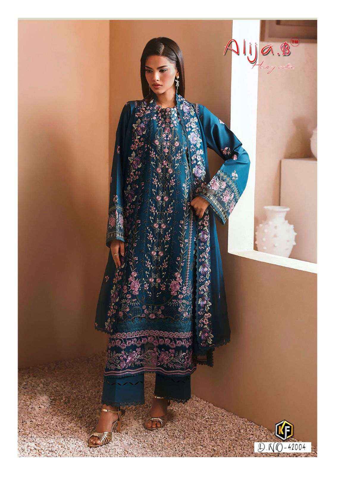 Keval Fab Alija B Vol 42 Cotton Dress Material 6 pcs Catalogue