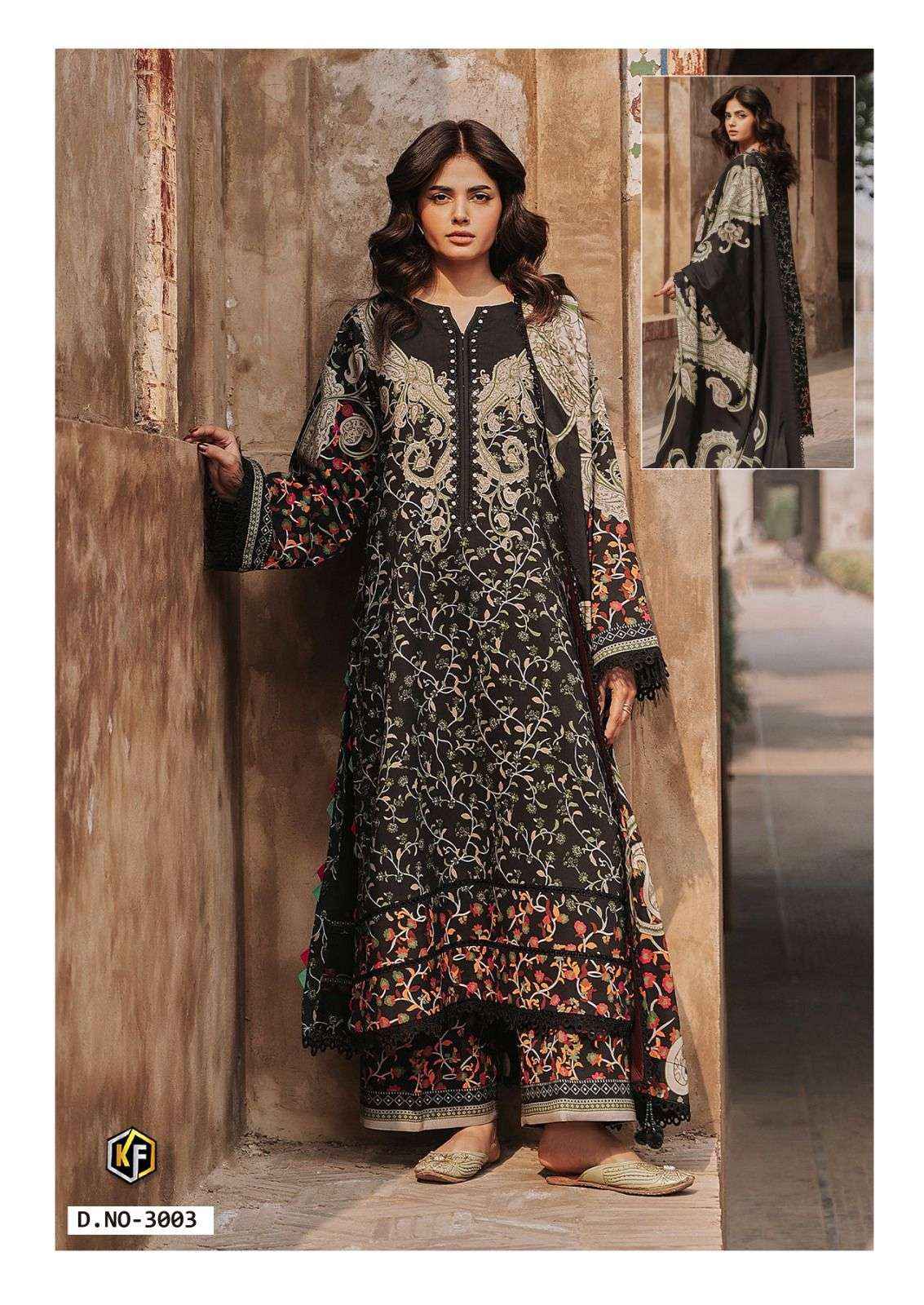 Keval Fab Elaya Vol 3 Readymade Lawn Cotton Dress 6 pcs Catalogue