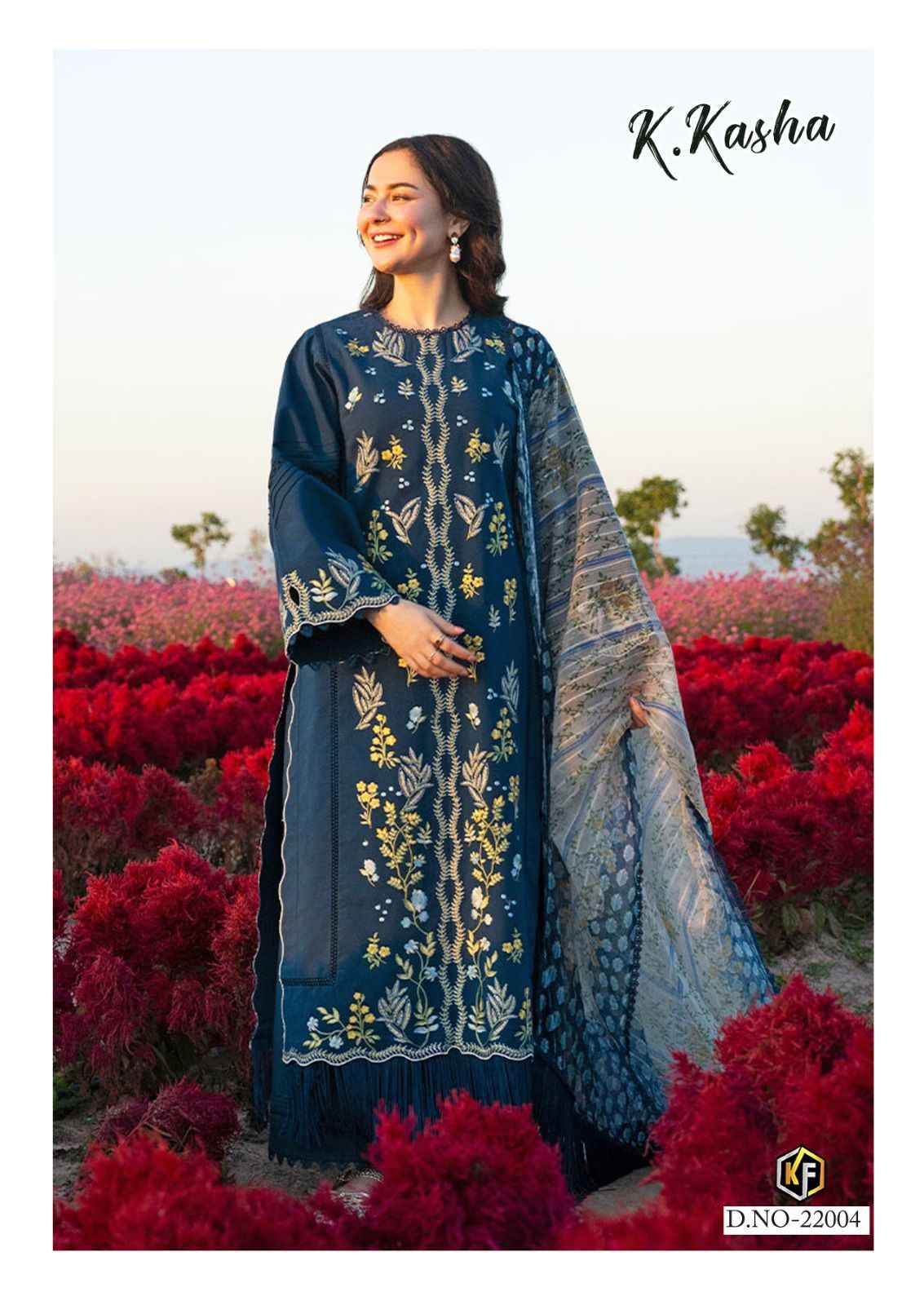Keval Fab K Kasha Vol 22 Cotton Dress Material 6 pc Cataloge