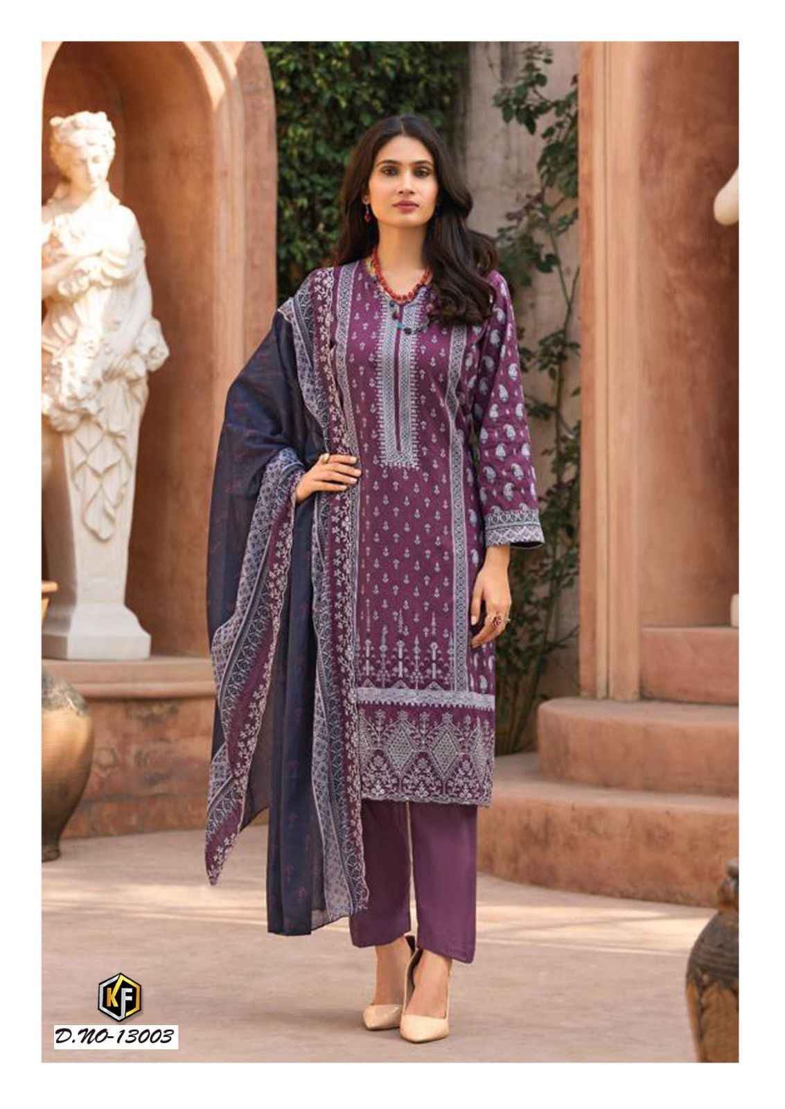 Keval Fab Kaneez Vol 13 Cotton Dress Material 6 pcs Catalogue