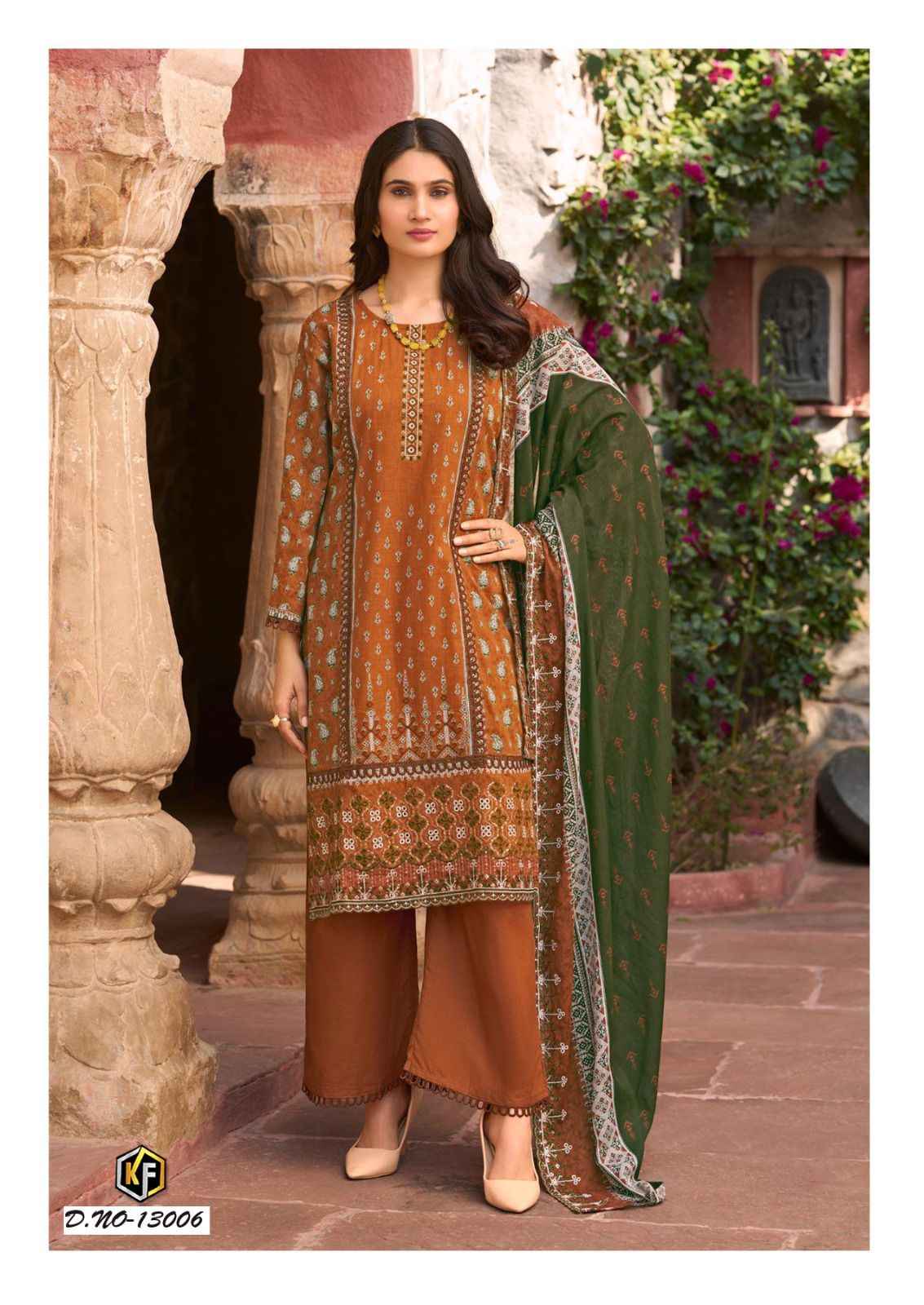 Keval Fab Kaneez Vol 13 Cotton Dress Material 6 pcs Catalogue