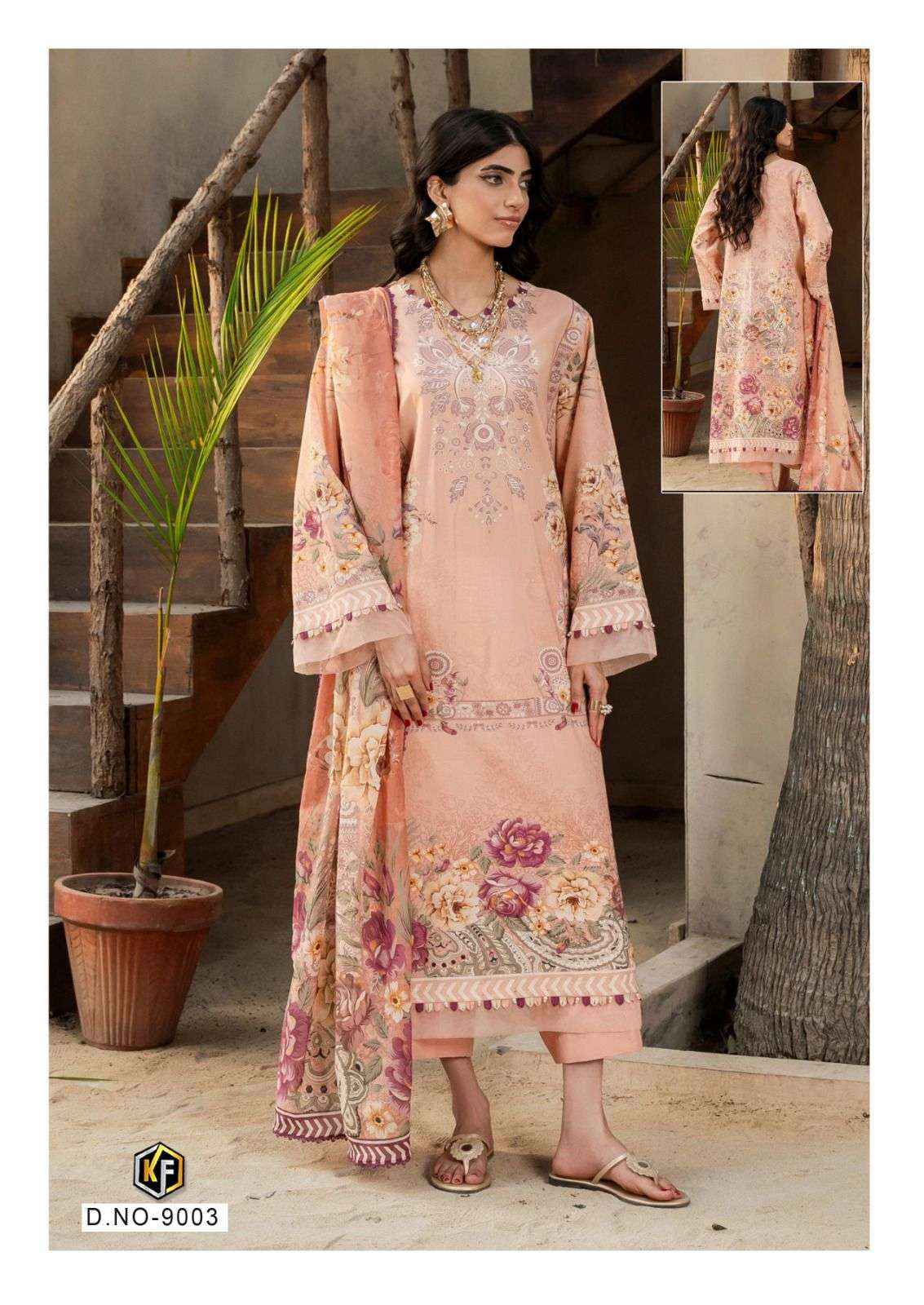 Keval Fab Qurbat Nx Vol 9 Cotton Dress Material 6 pc Cataloge