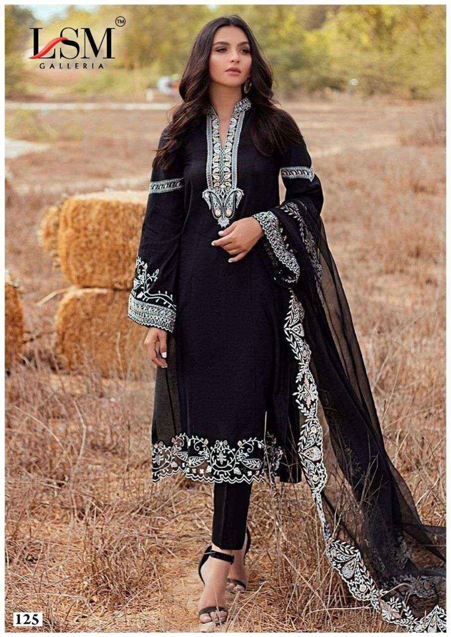 LSM Galleria Black & White Vol 2 Readymade Cotton Dress 6 pcs Catalogue