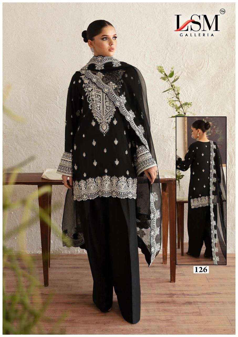 LSM Galleria Black & White Vol 2 Readymade Cotton Dress 6 pcs Catalogue