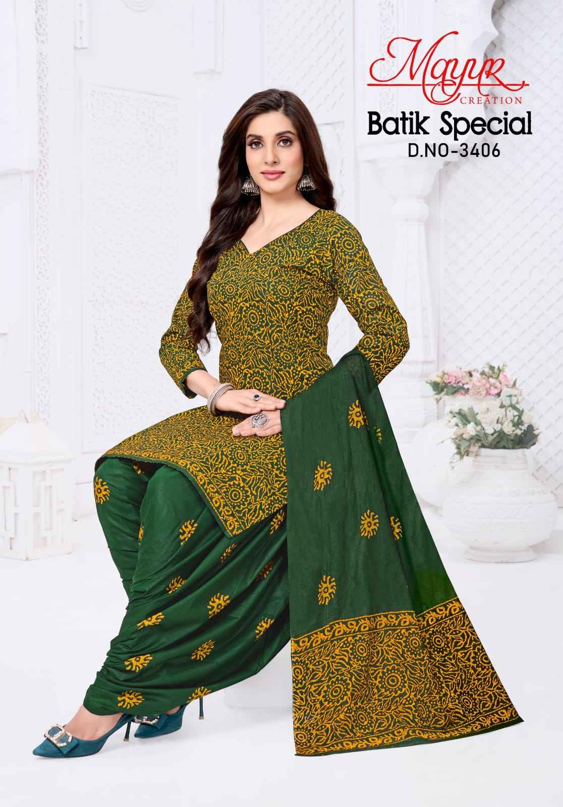 Mayur Creation Batik Special Vol 34 Cotton Dress Material 10 pcs Catalogue