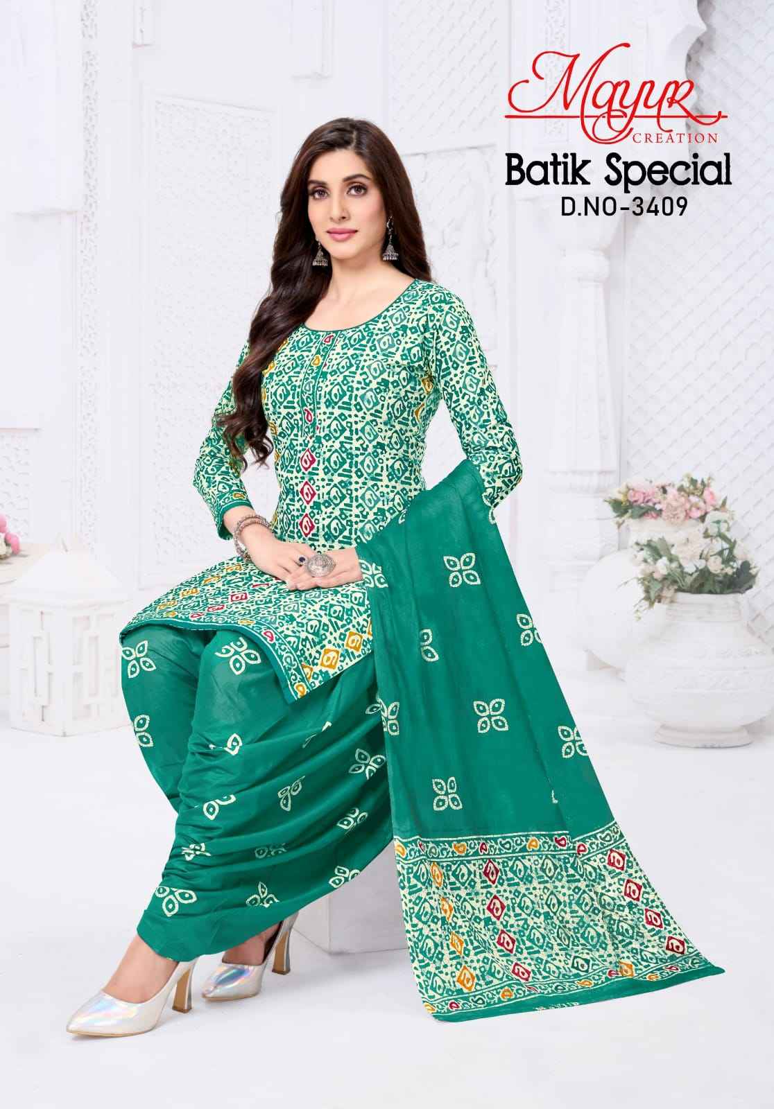 Mayur Creation Batik Special Vol 34 Cotton Dress Material 10 pcs Catalogue