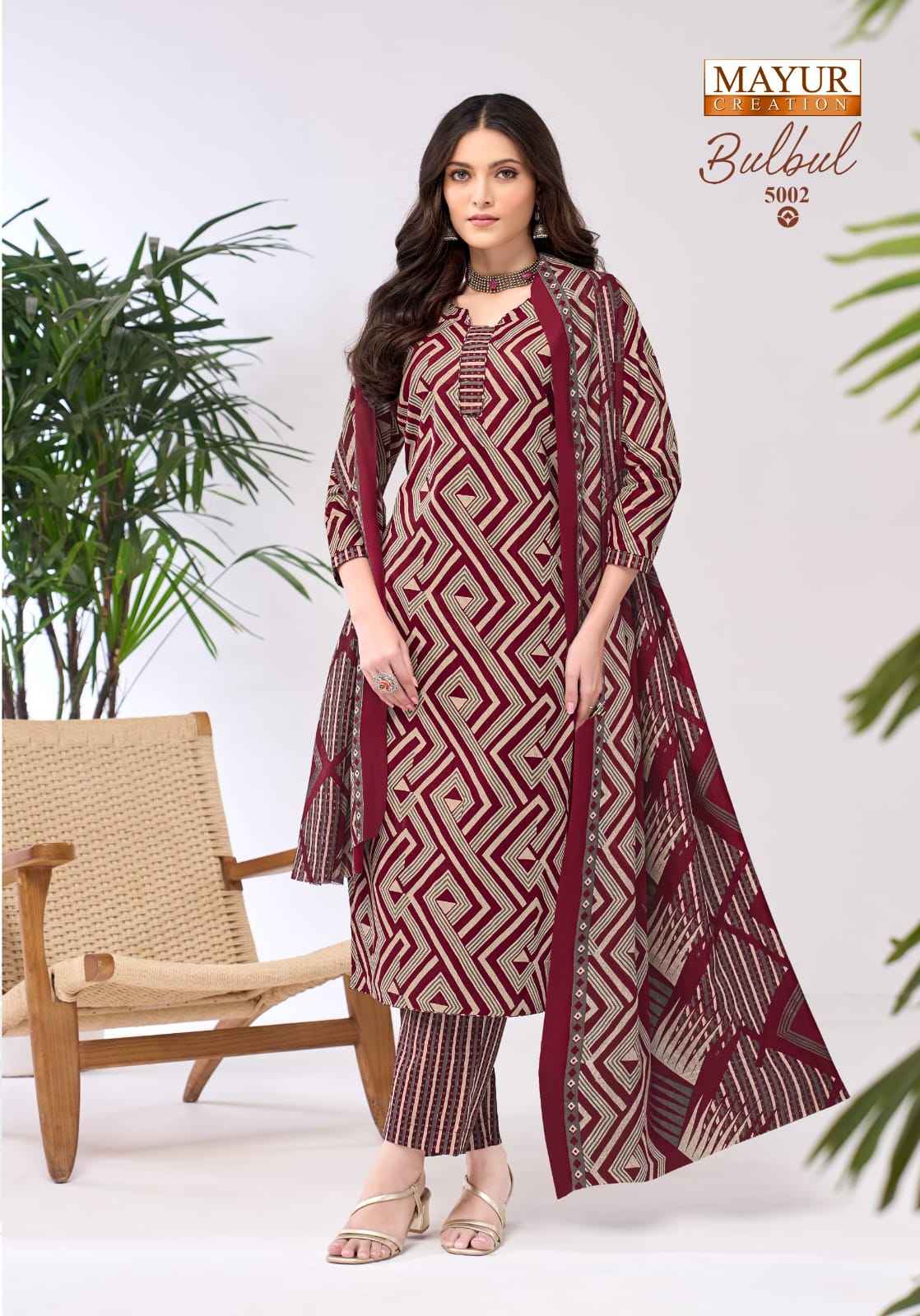 Mayur Creation Bulbul Vol 5 Cotton Dress Material 10 pcs Catalogue