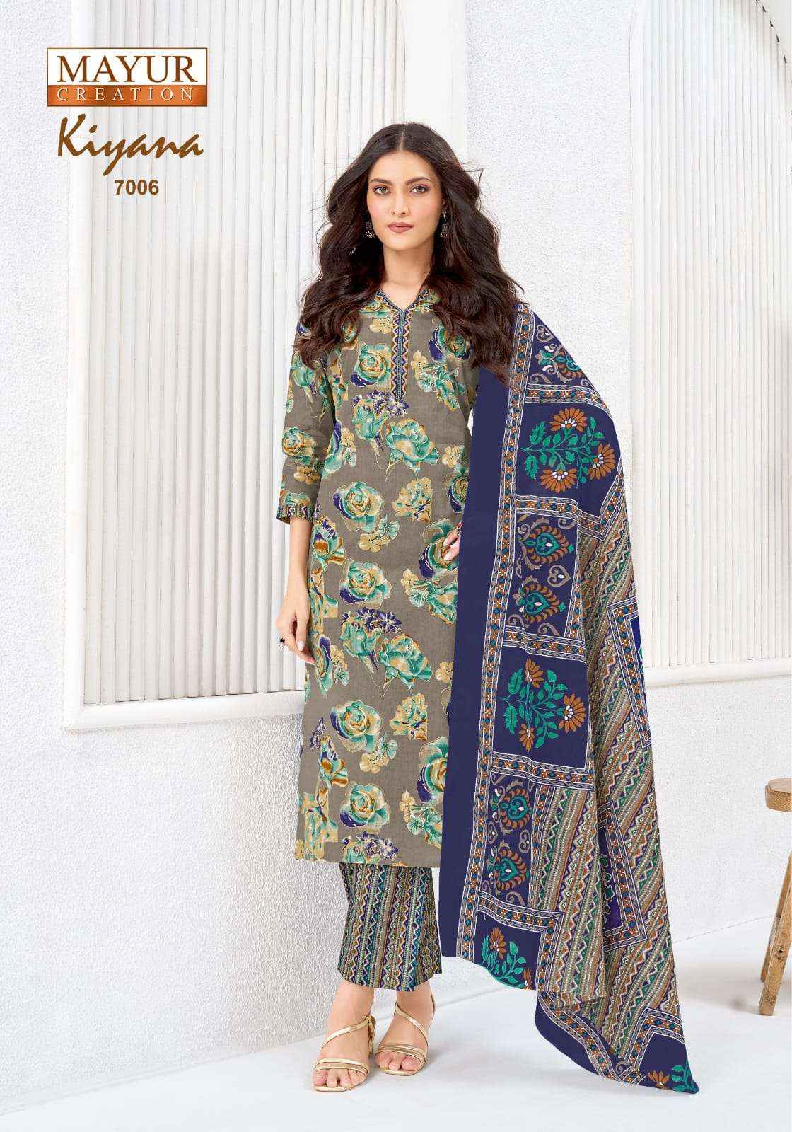 Mayur Creation Kiyana Vol 7 Readymade Cotton Dress 10 pcs Catalogue