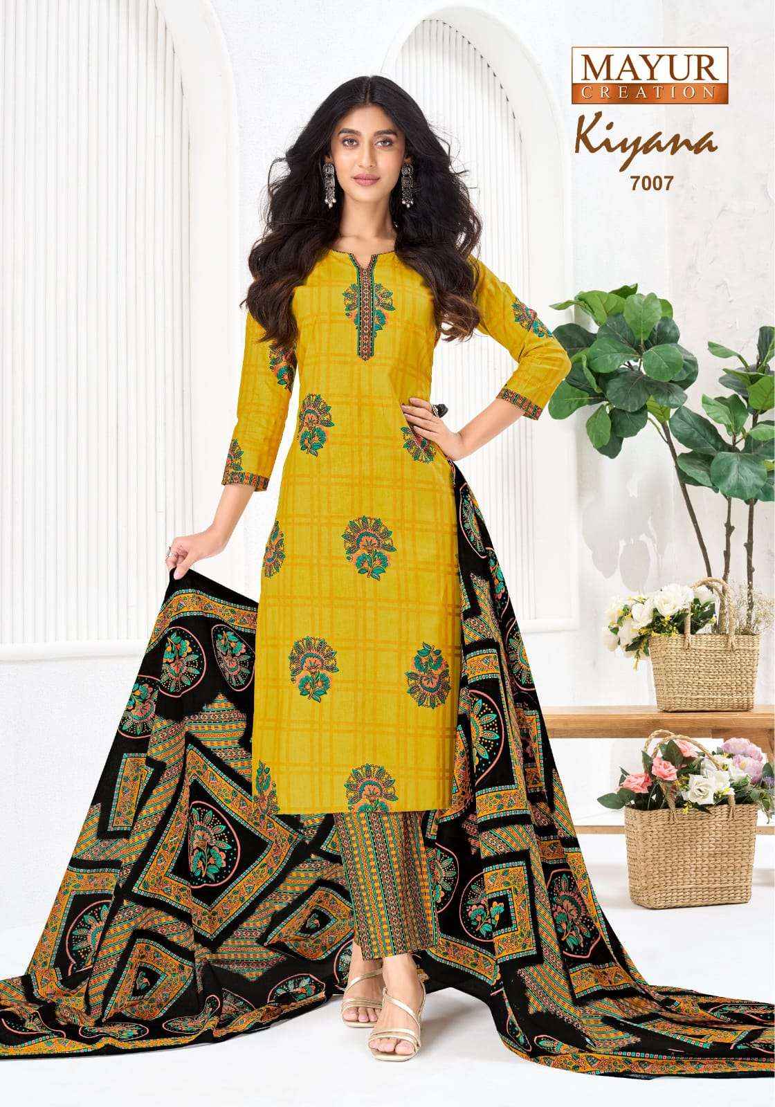 Mayur Creation Kiyana Vol 7 Readymade Cotton Dress 10 pcs Catalogue