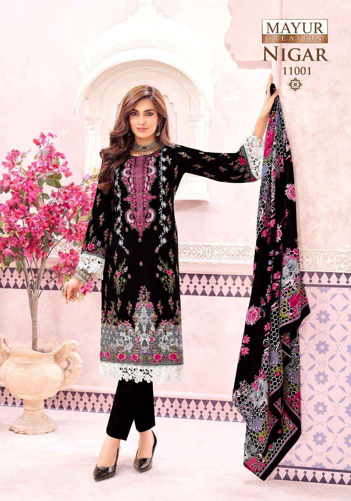 Mayur Creation Nigar Vol 11 Cotton Dress Material 8 pcs Catalogue