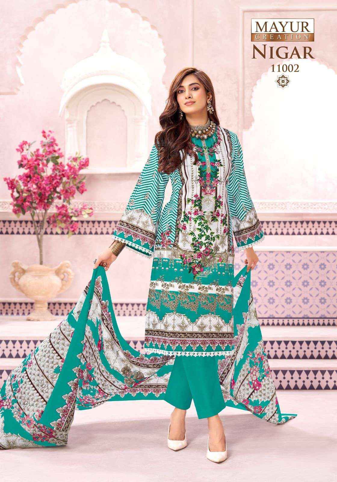 Mayur Creation Nigar Vol 11 Cotton Dress Material 8 pcs Catalogue