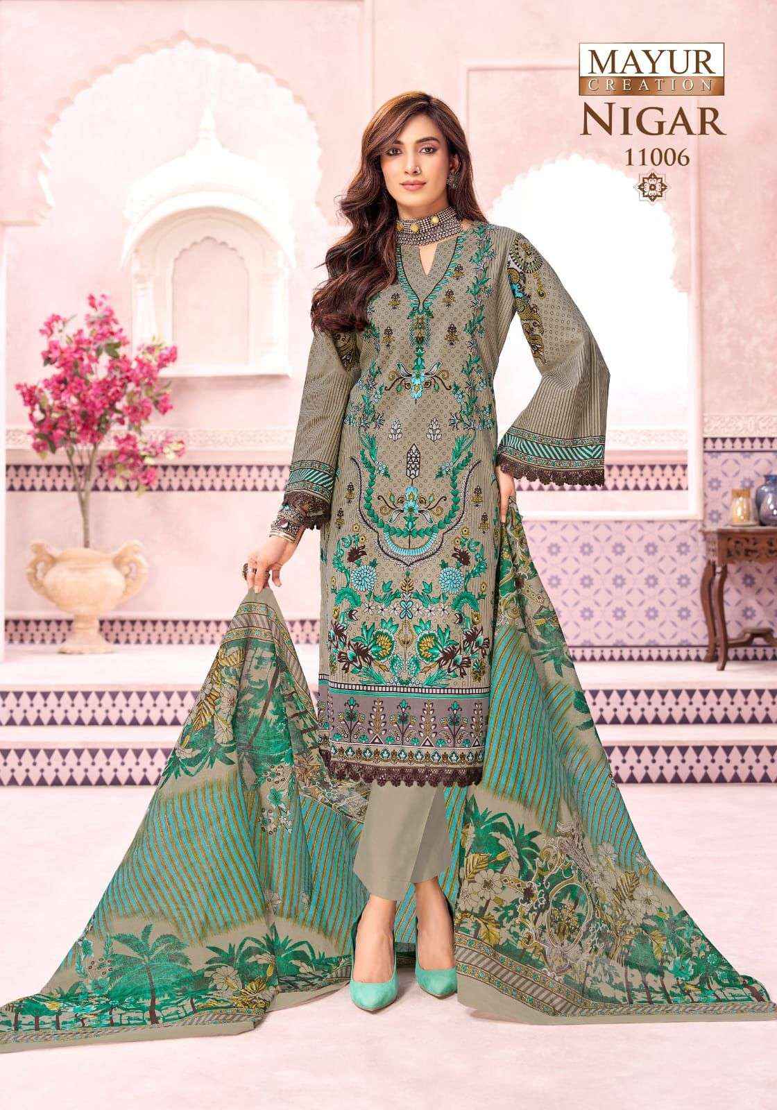 Mayur Creation Nigar Vol 11 Cotton Dress Material 8 pcs Catalogue