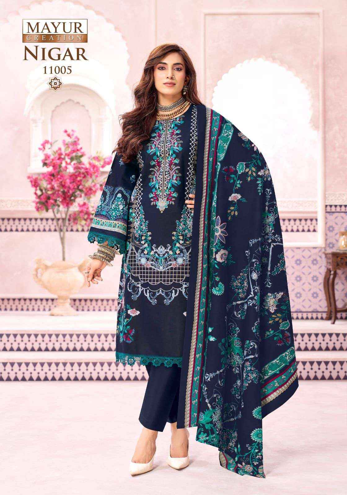 Mayur Creation Nigar Vol 11 Cotton Dress Material 8 pcs Catalogue