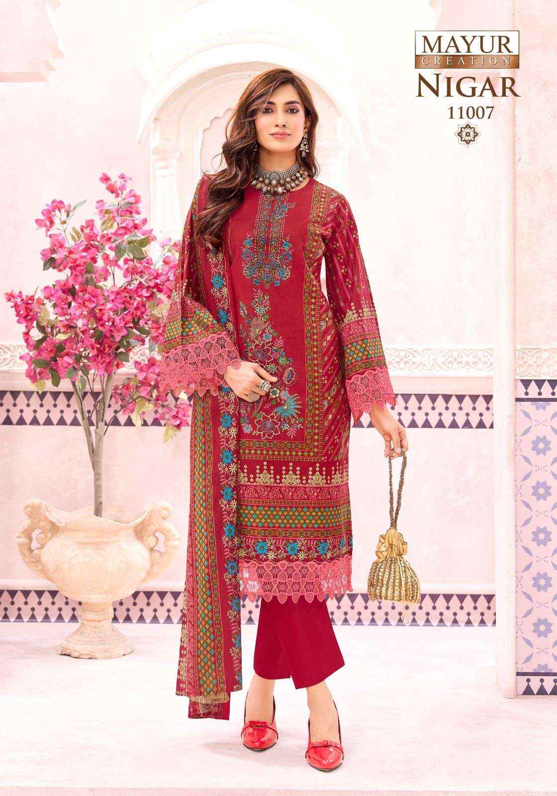Mayur Creation Nigar Vol 11 Cotton Dress Material 8 pcs Catalogue