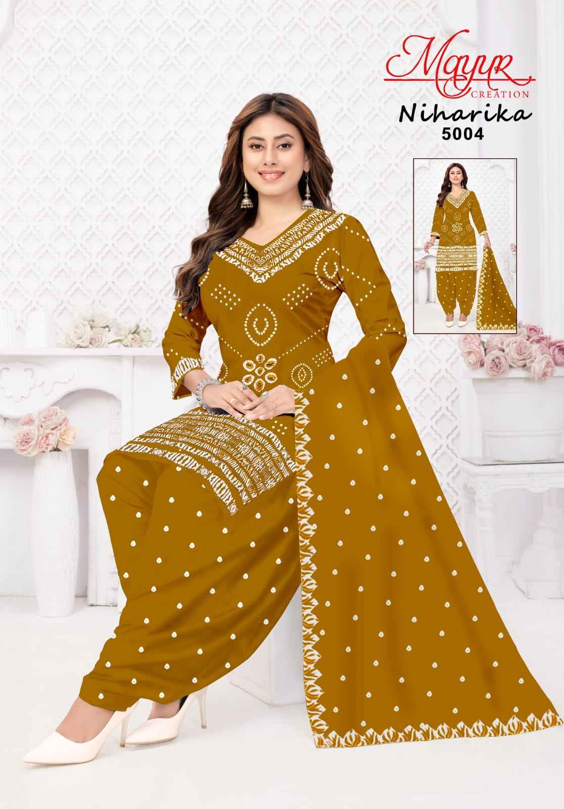 Mayur Creation Niharika Vol 5 Cotton Dress Material 10 pcs Catalogue
