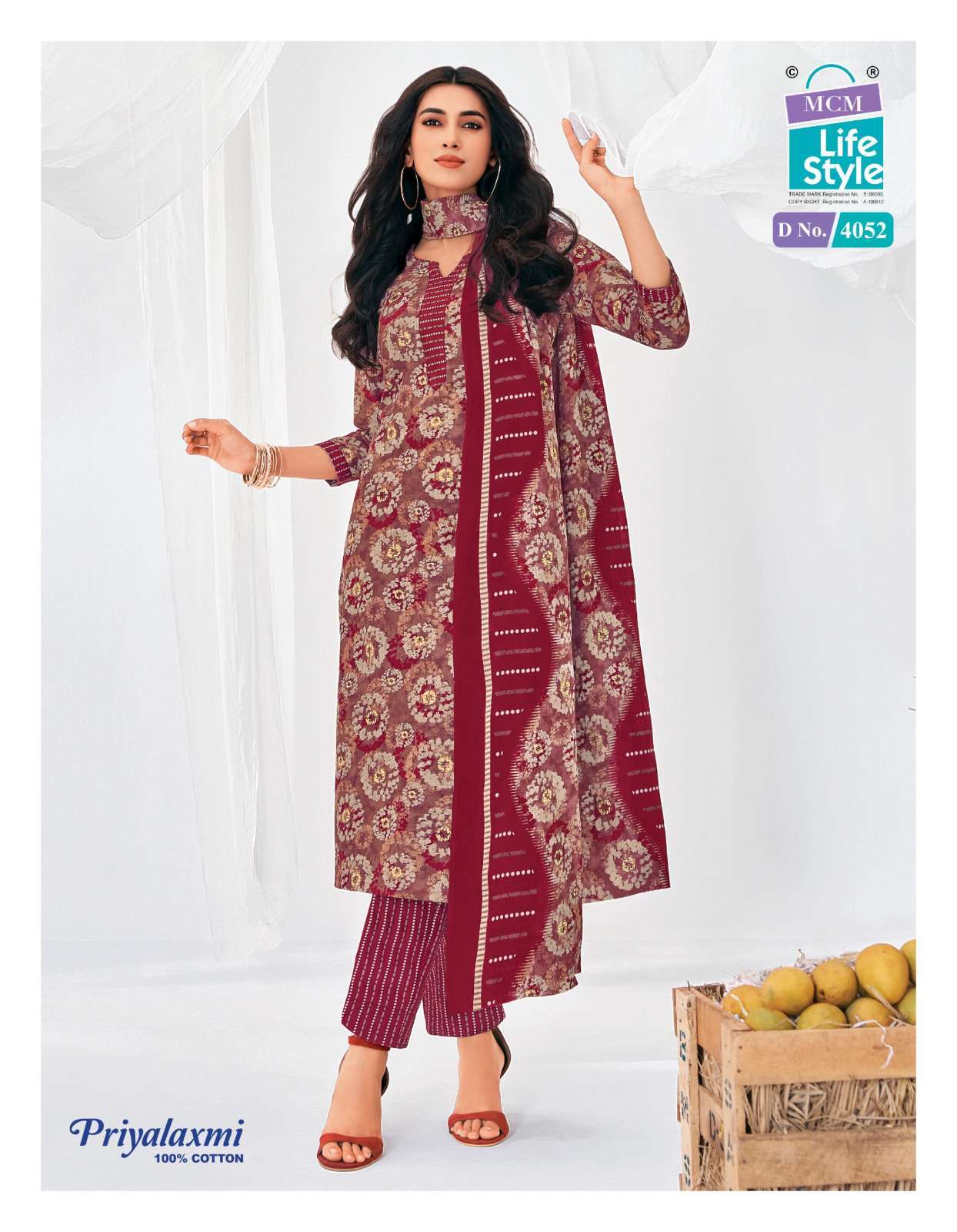 MCM Lifestyle Priyalaxmi Vol 40 Readymade Cotton Dress 20 pcs Catalogue