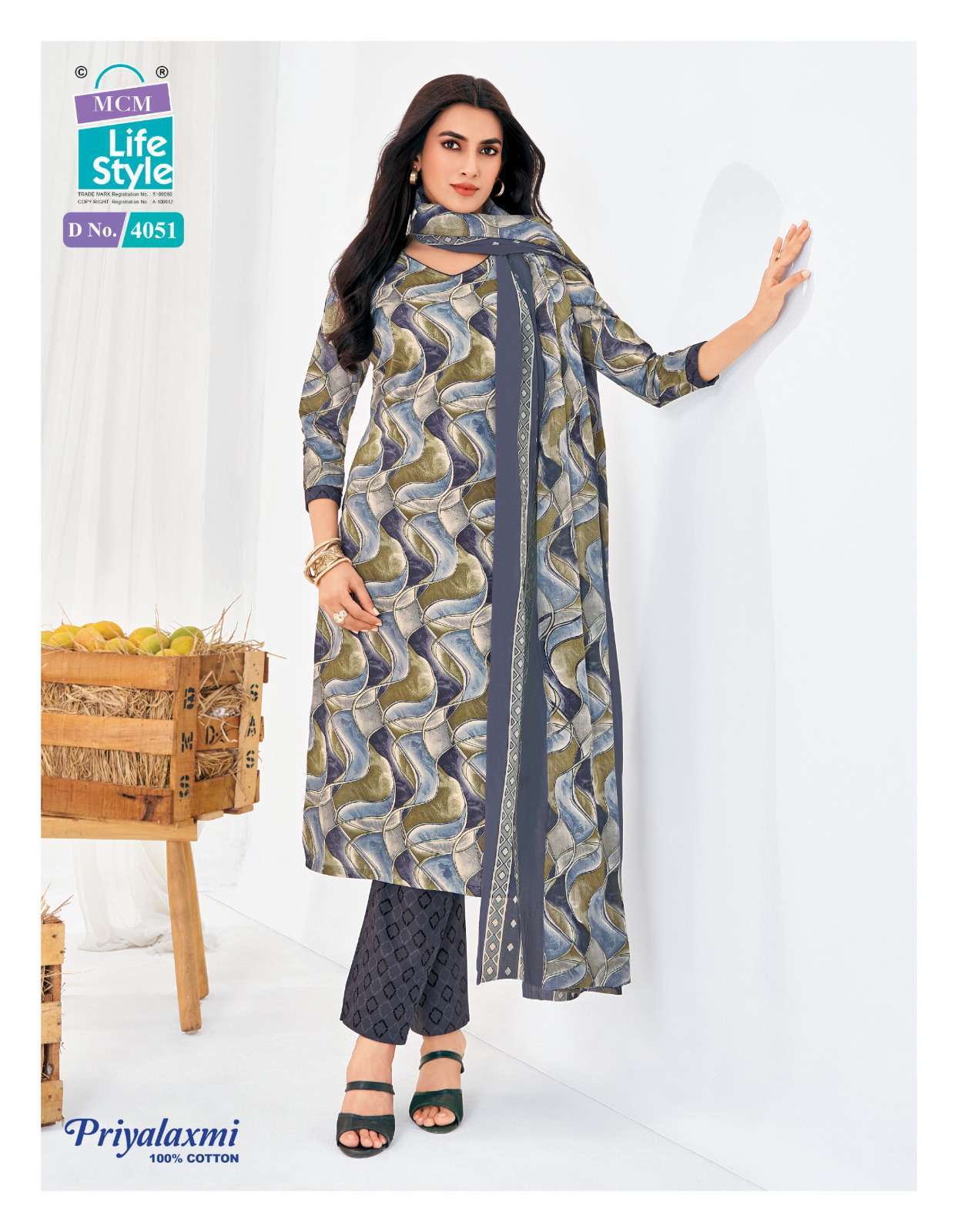 MCM Lifestyle Priyalaxmi Vol 40 Readymade Cotton Dress 20 pcs Catalogue