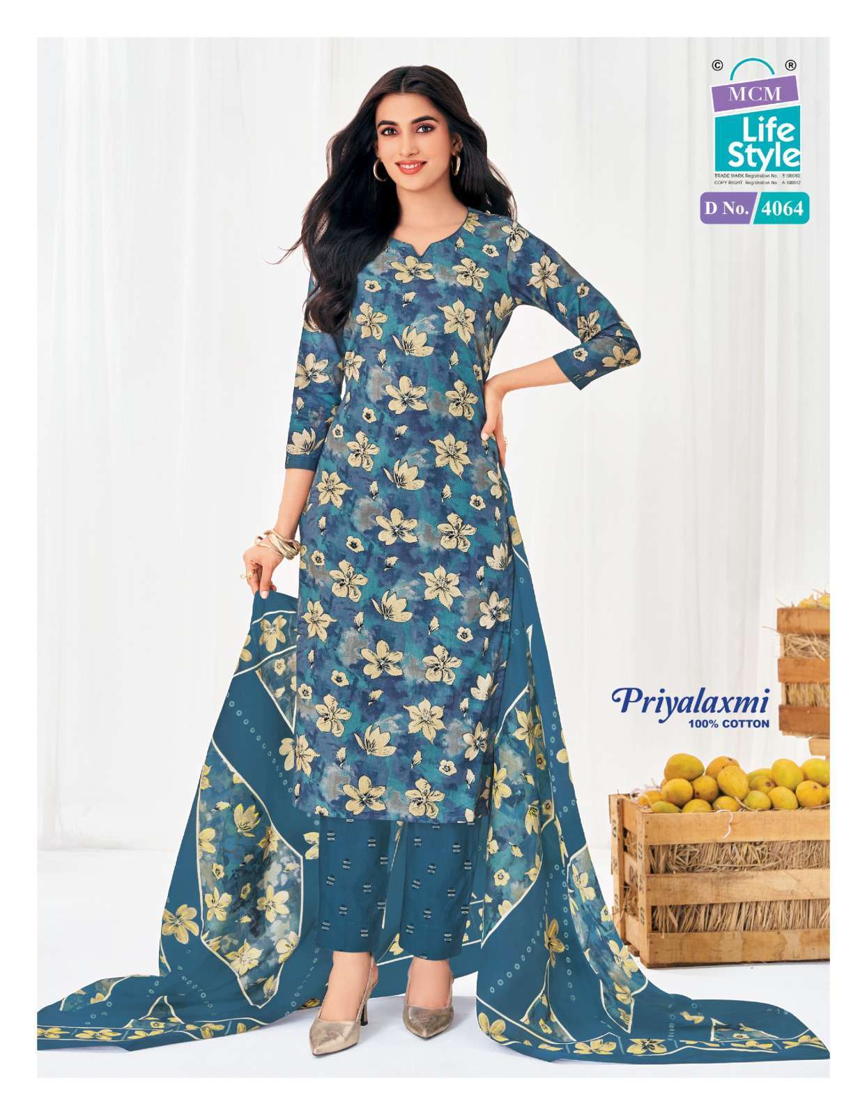 MCM Lifestyle Priyalaxmi Vol 40 Readymade Cotton Dress 20 pcs Catalogue