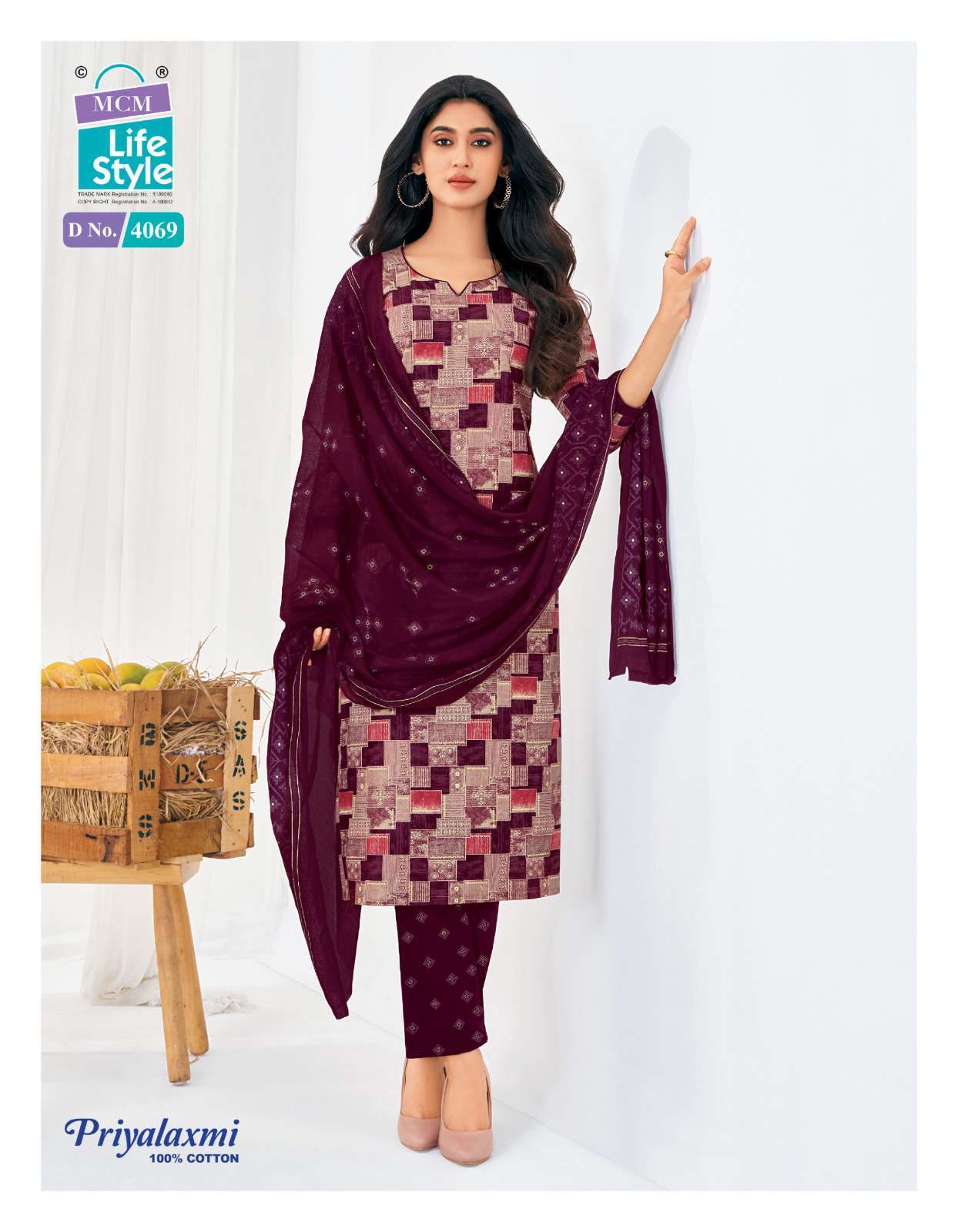 MCM Lifestyle Priyalaxmi Vol 40 Readymade Cotton Dress 20 pcs Catalogue