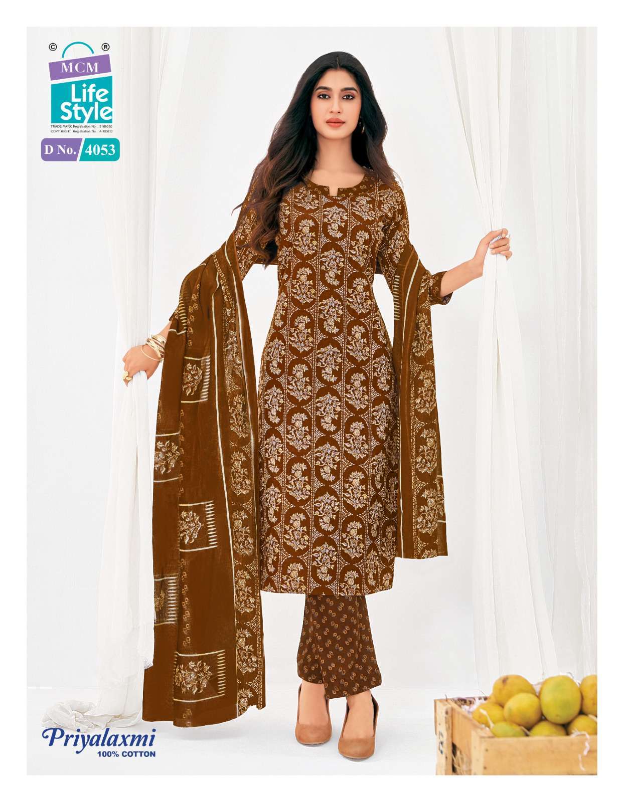 MCM Lifestyle Priyalaxmi Vol 40 Readymade Cotton Dress 20 pcs Catalogue