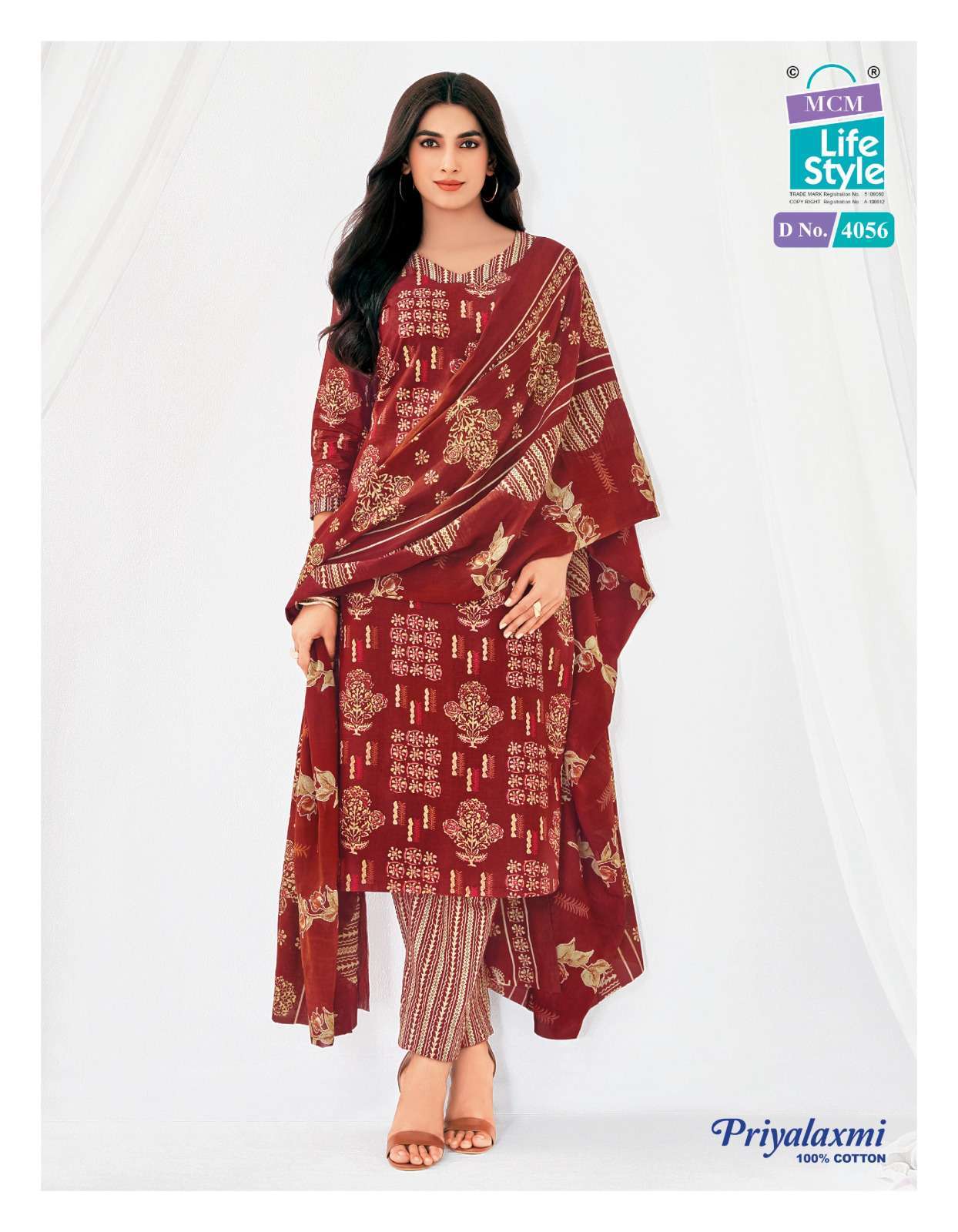 MCM Lifestyle Priyalaxmi Vol 40 Readymade Cotton Dress 20 pcs Catalogue