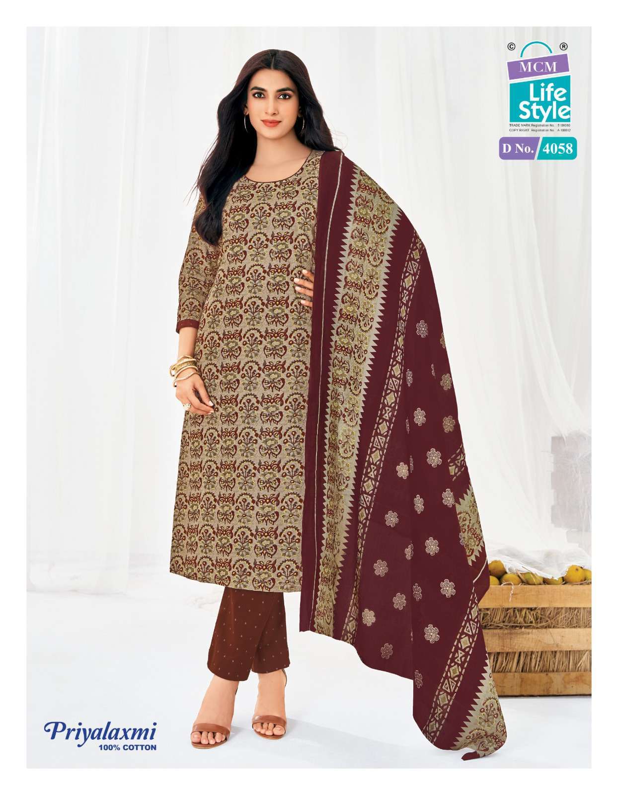 MCM Lifestyle Priyalaxmi Vol 40 Readymade Cotton Dress 20 pcs Catalogue