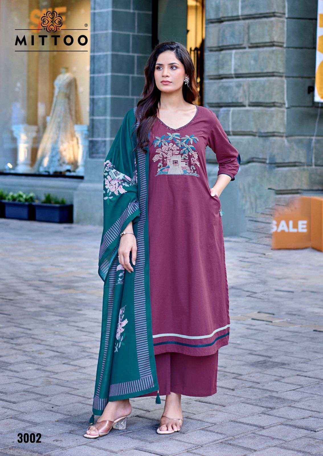 Mittoo Rehsham Cotton Kurti Combo 4 pcs Catalogue