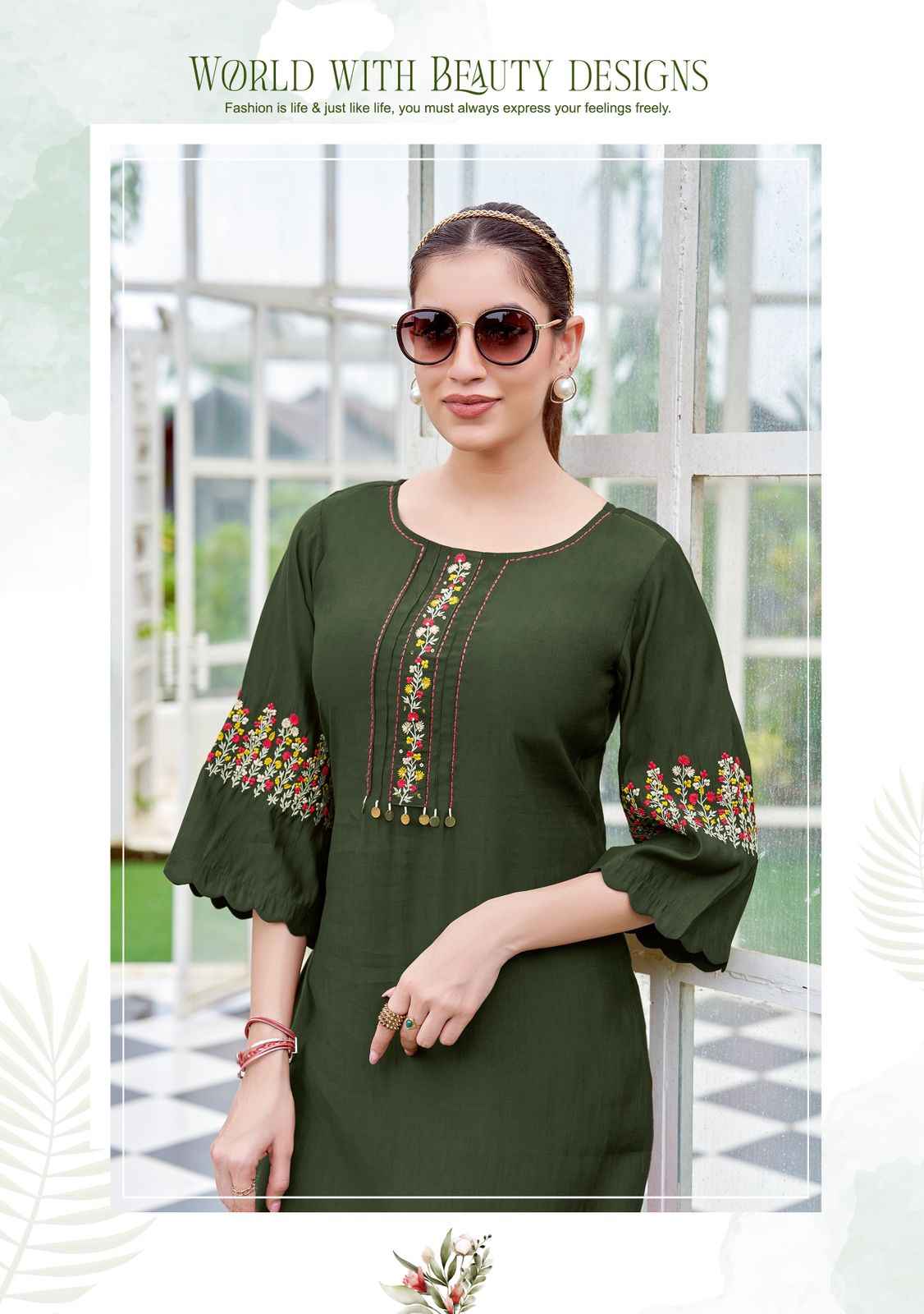 Mittoo Zareena Vol 1 Rayon Kurti 6 pcs Catalogue