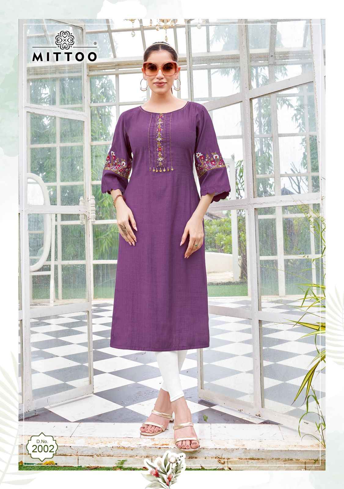 Mittoo Zareena Vol 1 Rayon Kurti 6 pcs Catalogue