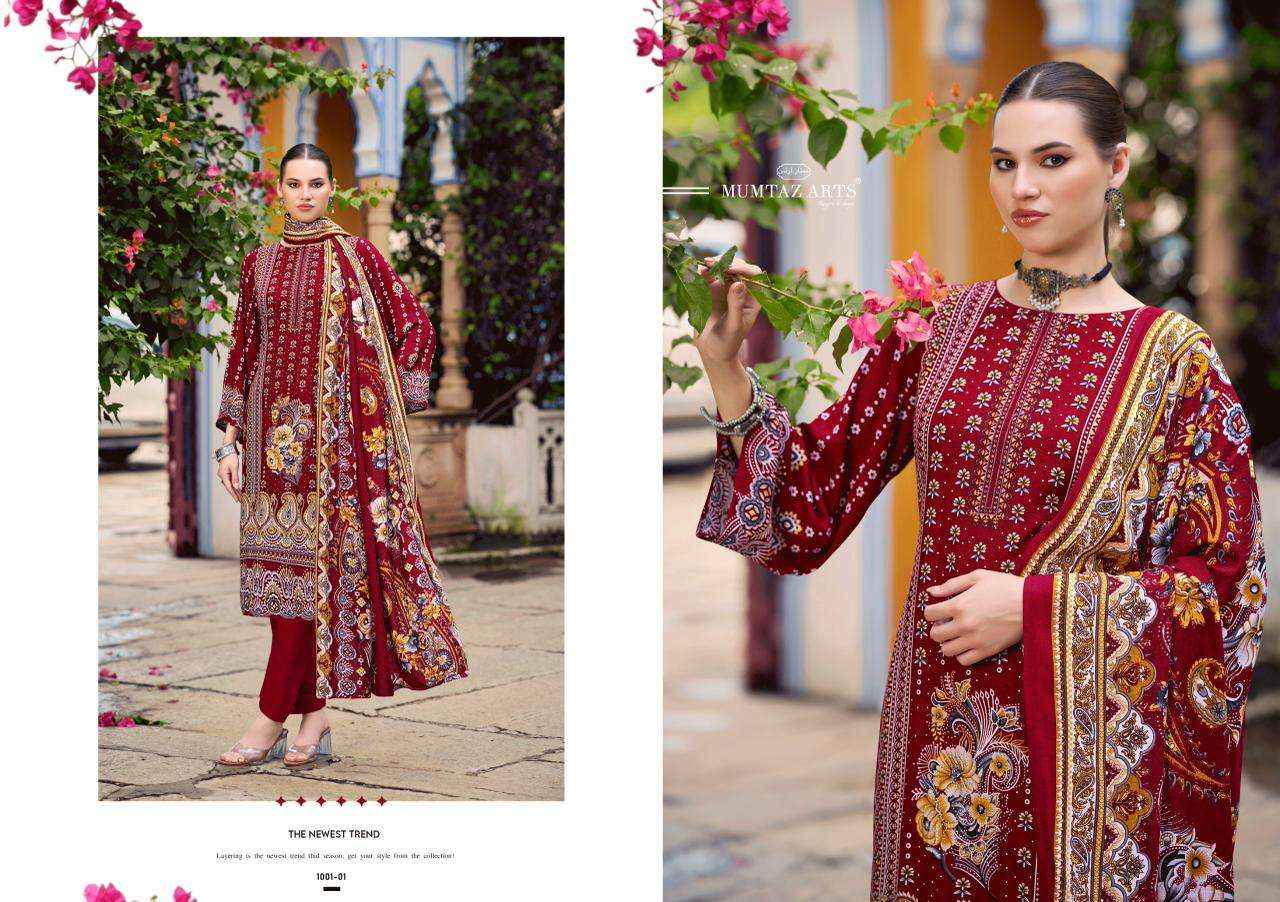Mumtaz Arts Nafeeza Viscose Dress Material 5 pcs Catalogue