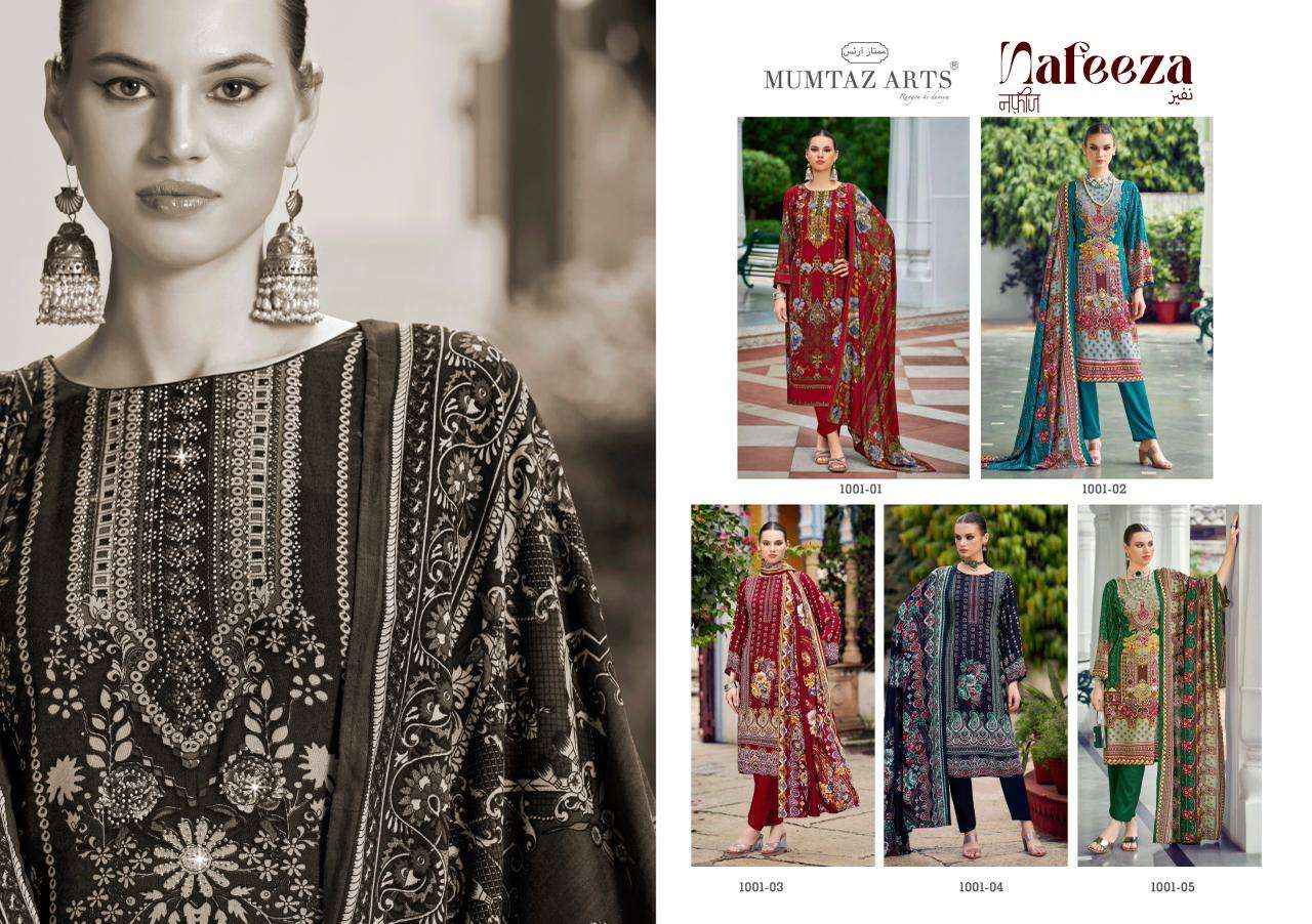 Mumtaz Arts Nafeeza Viscose Dress Material 5 pcs Catalogue