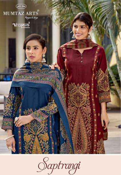 Mumtaz Arts Saptrangi Viscose Dress Material 4 pcs Catalogue