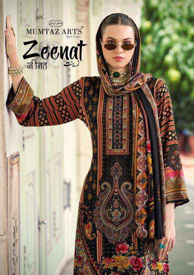 Mumtaz Arts Zeenat Viscose Rayon Dress Material 5 pcs Catalogue