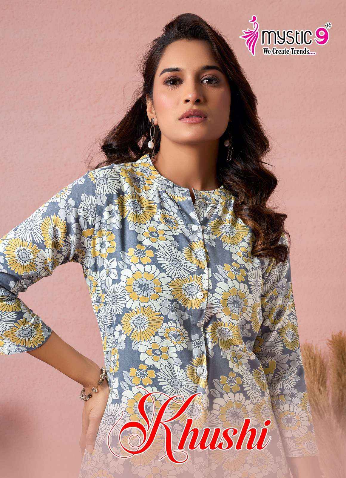 Mystic 9 Khushi Vol 8 Viscouse Co Ord Set 10 pcs Catalogue