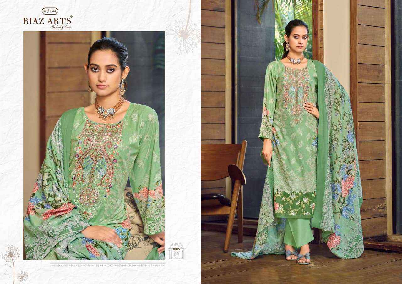 Riaz Arts Musafir Vol 33 Lawn Cotton Dress Material 6 pcs Catalogue