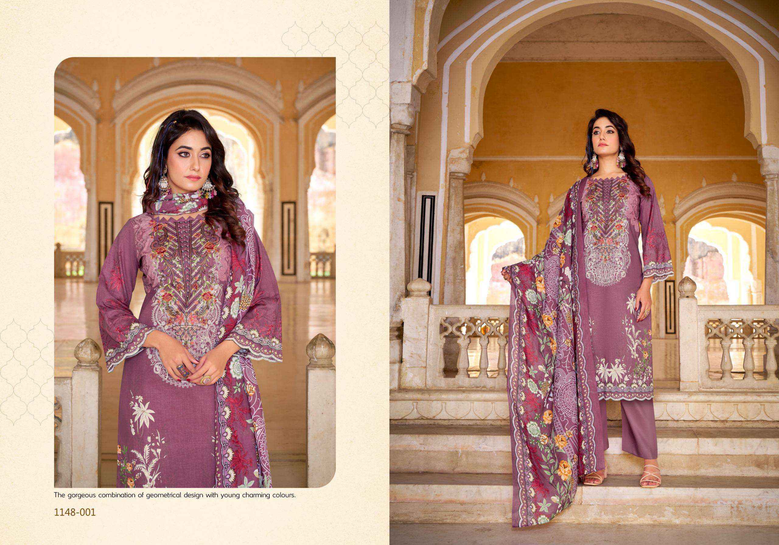 Romani Aarzu Vol 32 Cotton Dress Material 8 pcs Catalogue