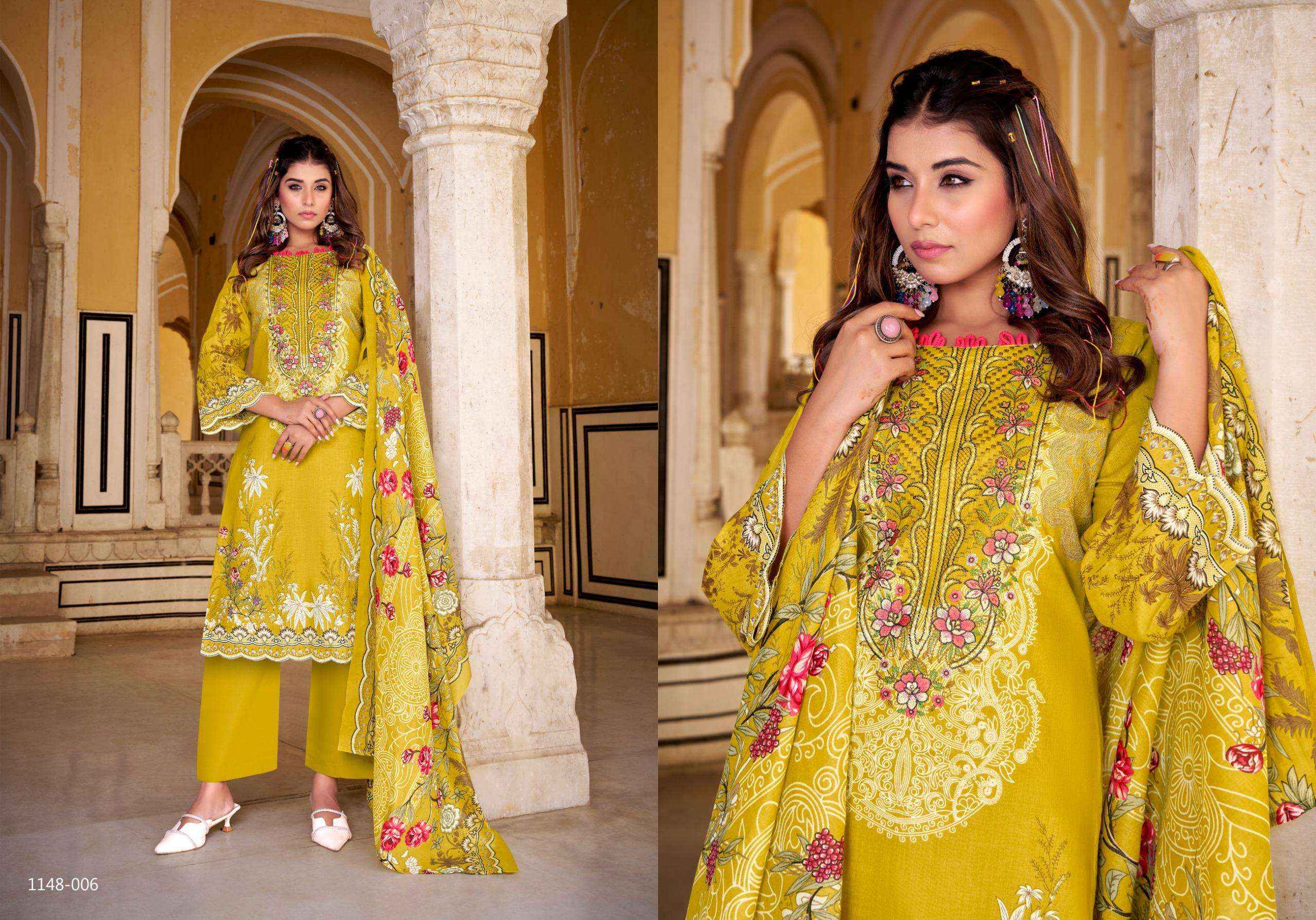 Romani Aarzu Vol 32 Cotton Dress Material 8 pcs Catalogue