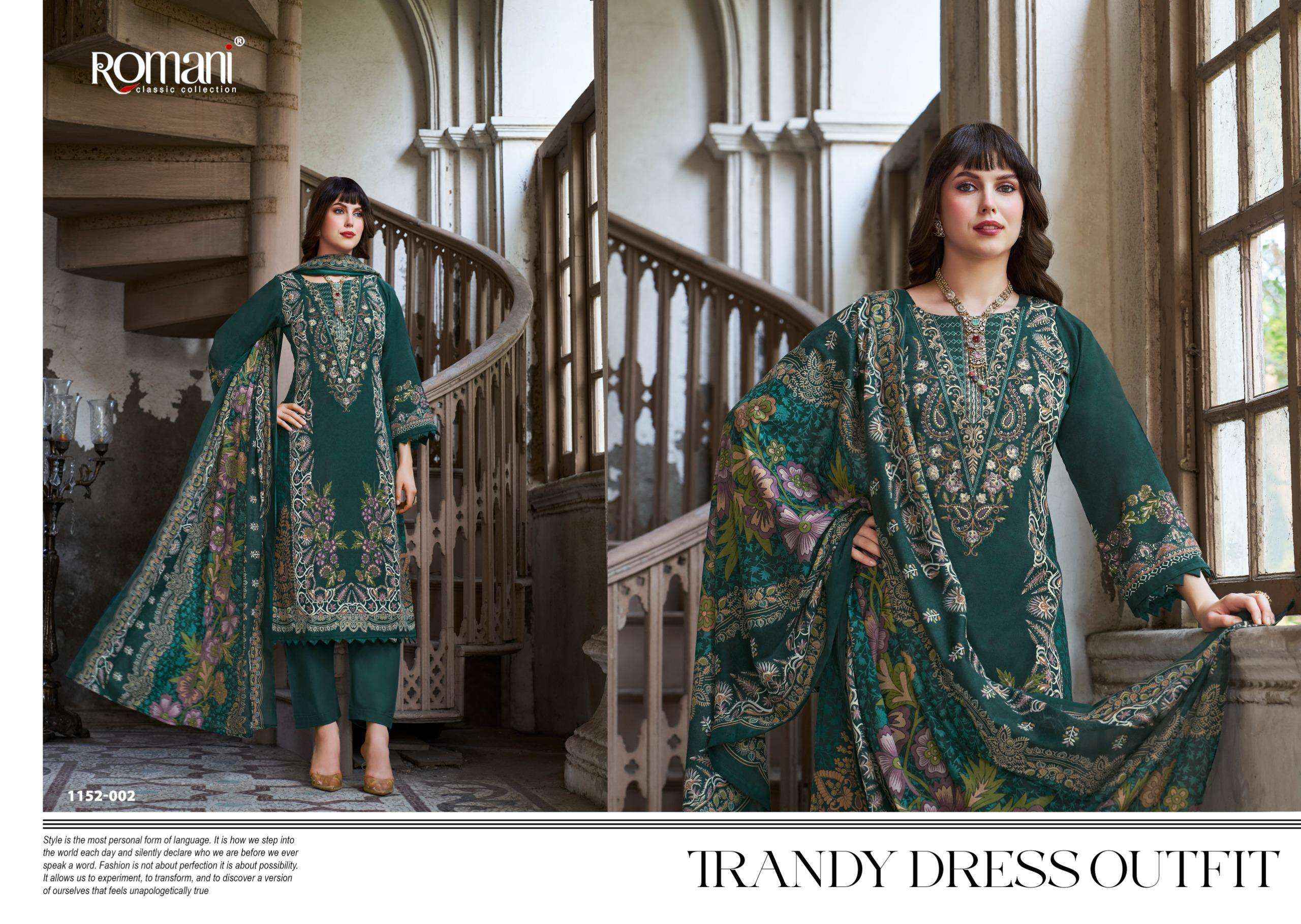 Romani Aarzu Vol 33 Cotton Dress Material 8 pcs Catalogue