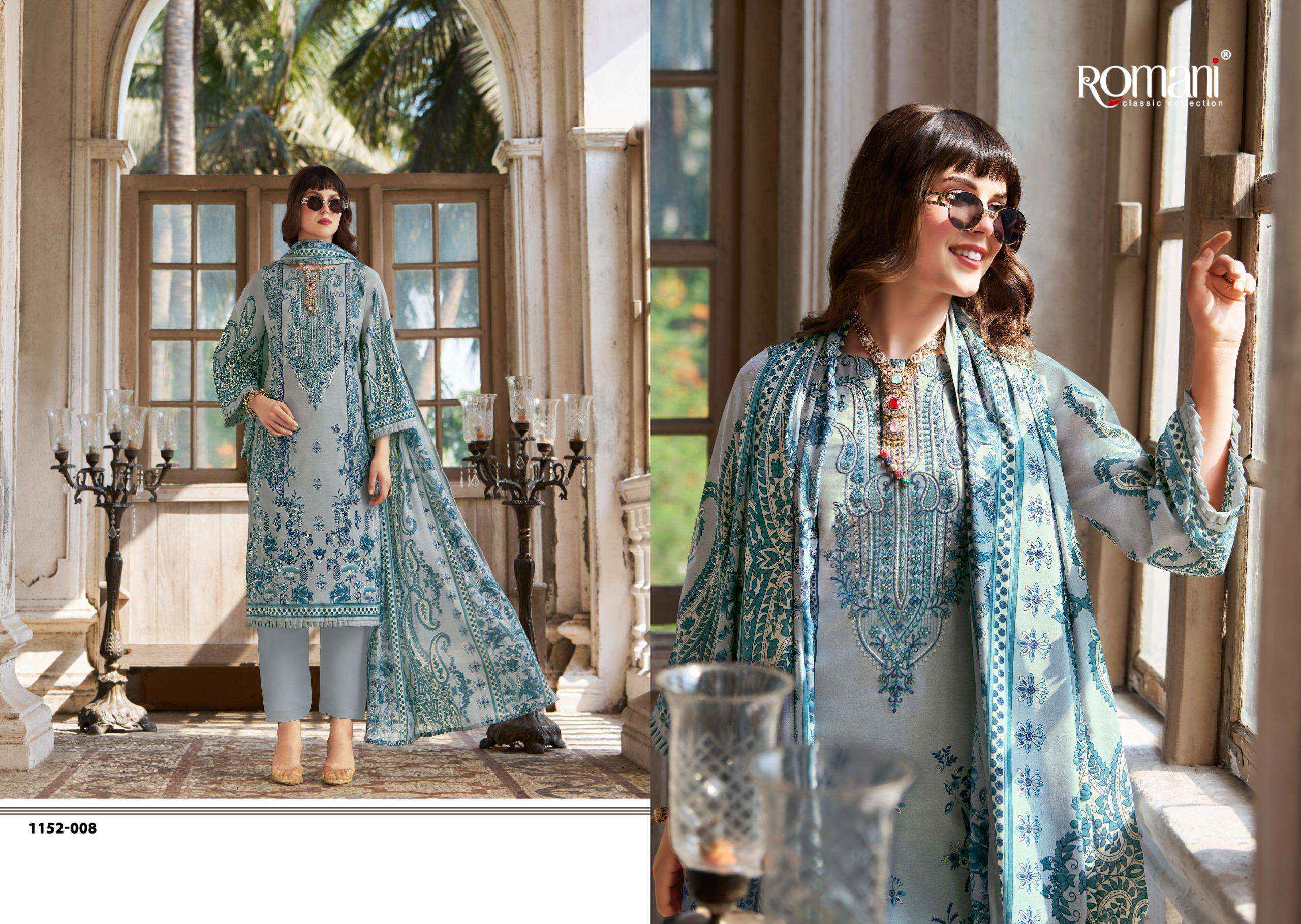 Romani Aarzu Vol 33 Cotton Dress Material 8 pcs Catalogue