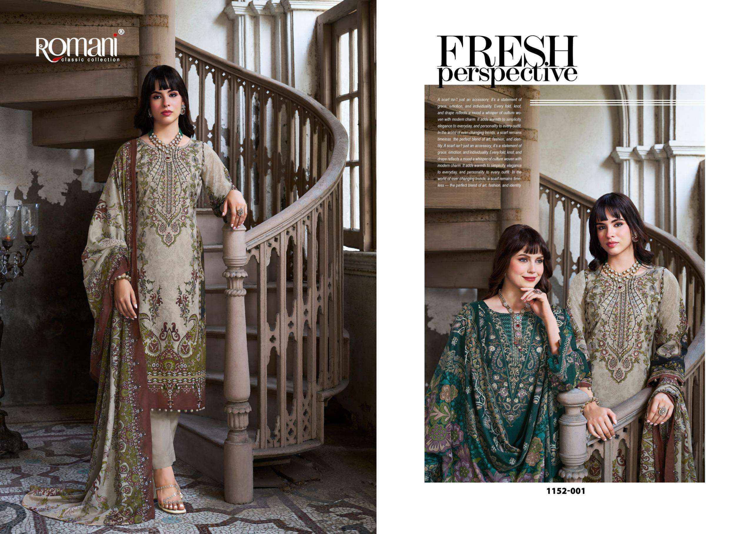 Romani Aarzu Vol 33 Cotton Dress Material 8 pcs Catalogue