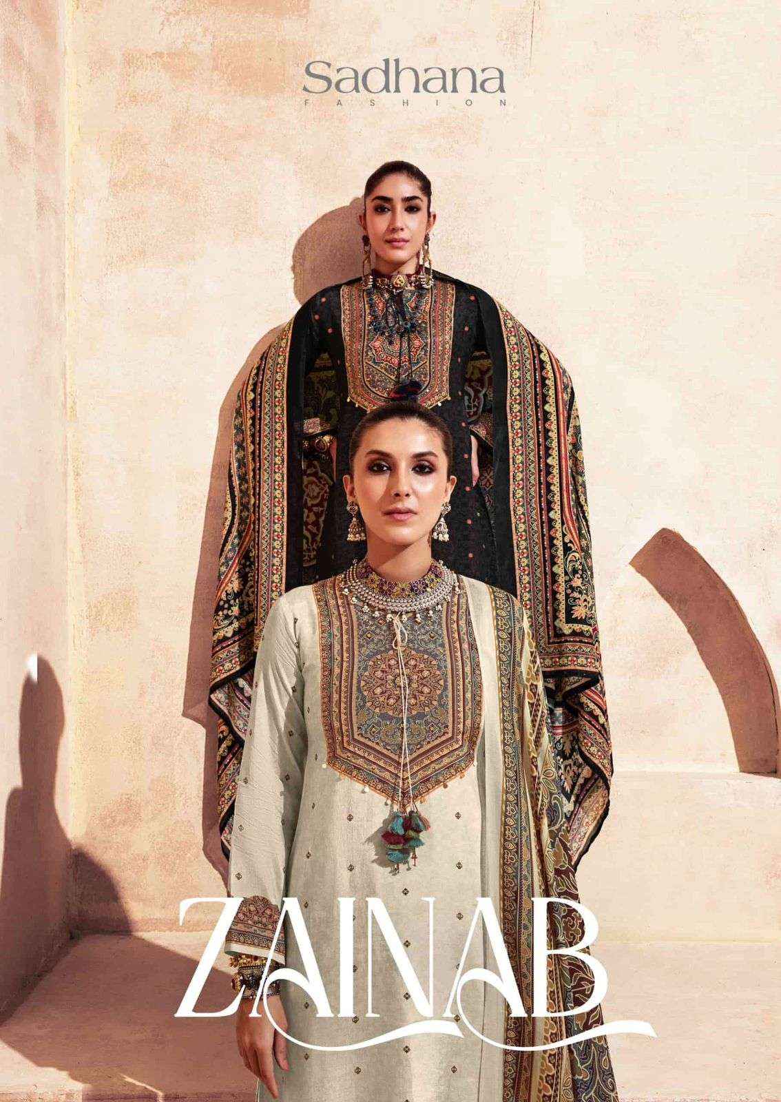 Sadhna Fashion Zainab Vol 2 Jam Cotton Dress Material 6 pcs Catalogue
