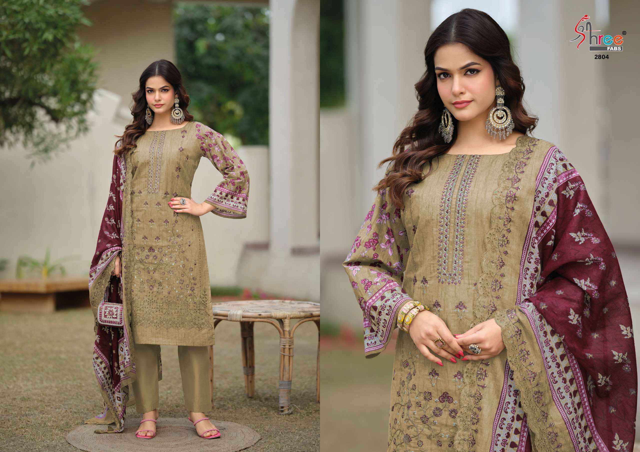 Shree Fabs Bin Saeed Lawn Collection Vol 28 Cotton Dress Material 6 pcs Catalogue