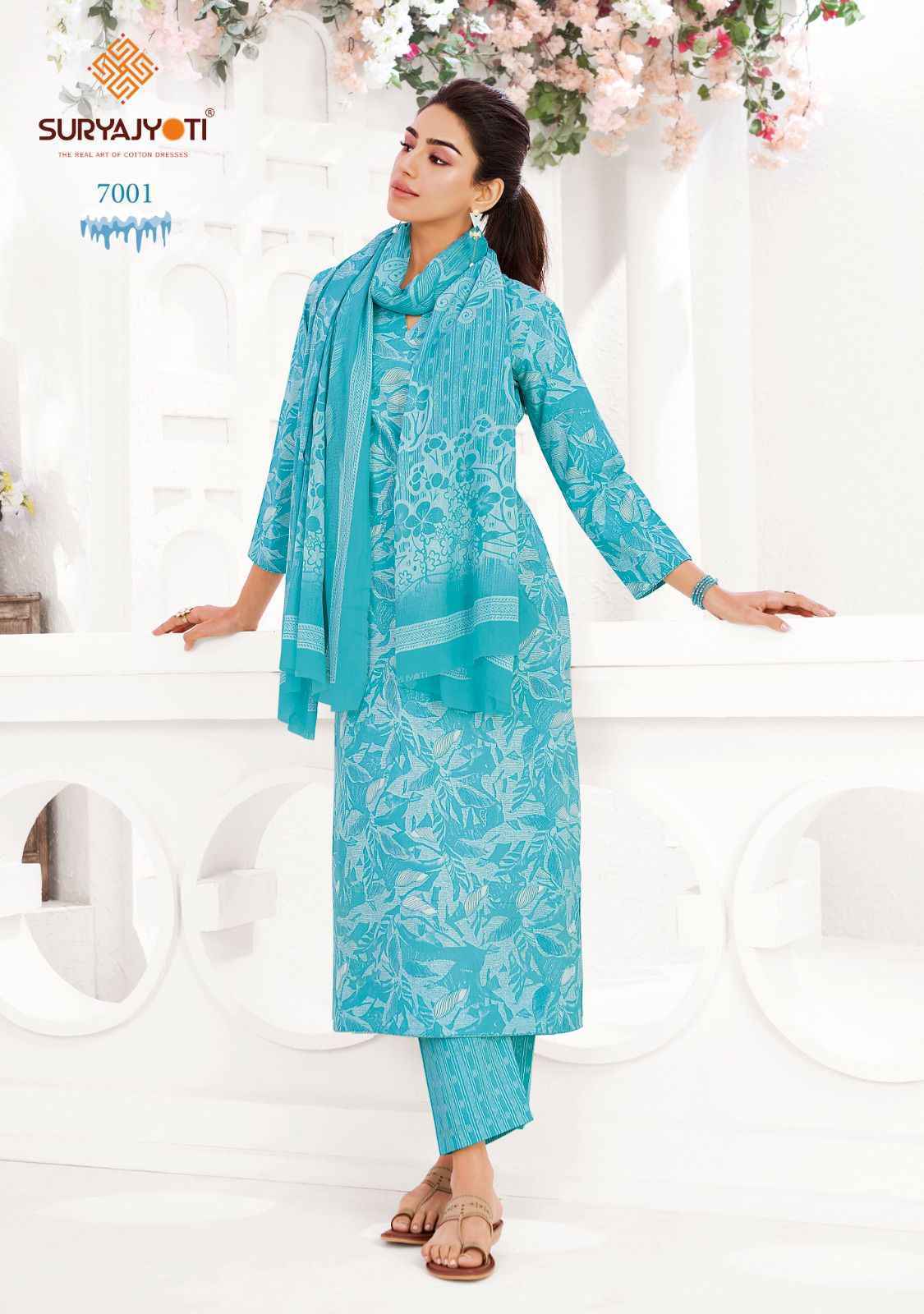 Suryajyoti Ice Look Vol 7 Readymade Cotton Dress 10 pcs Catalogue