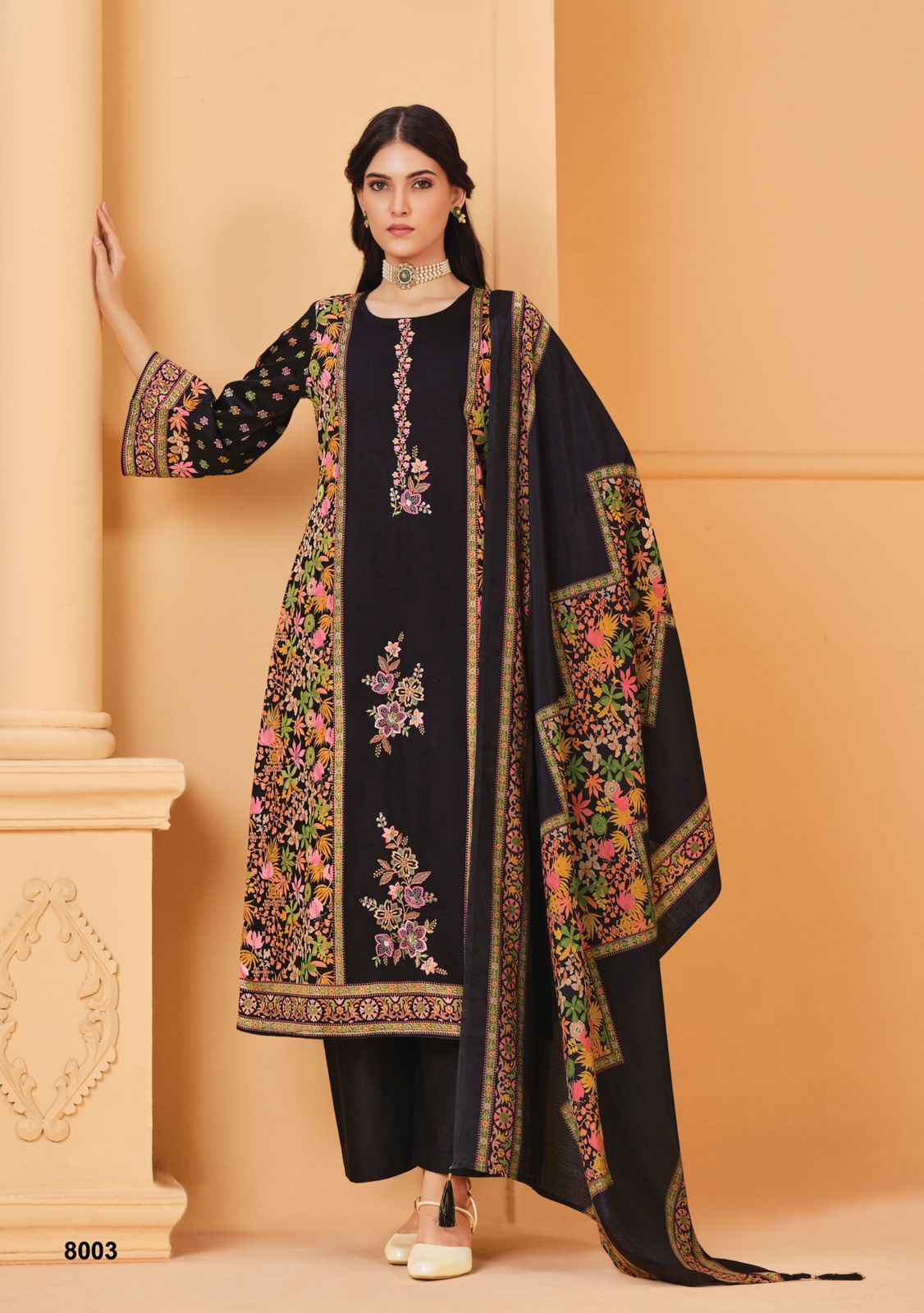 Suryajyoti Kaamini Vol 8 Jam Satin Dress Material 6 pcs Catalogue