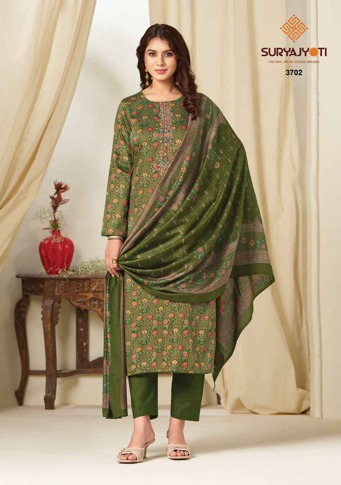 Suryajyoti Kalki Vol 37 Jam Satin Dress Material 8 Pcs Catalouge