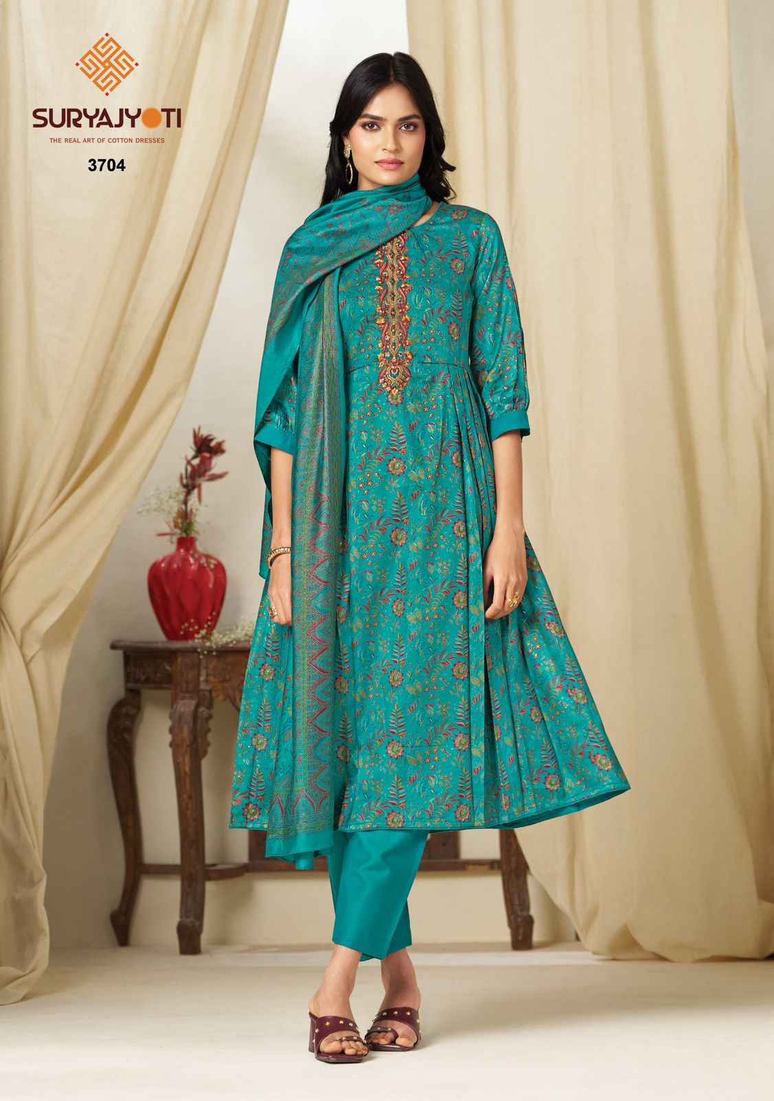 Suryajyoti Kalki Vol 37 Jam Satin Dress Material 8 Pcs Catalouge