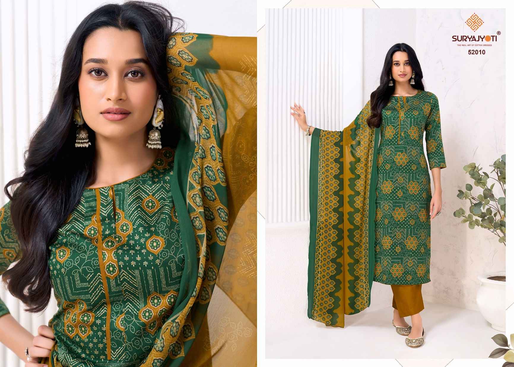 Suryajyoti Naishaa Vol 52 Jam Satin Dress Material 10 pcs Catalogue