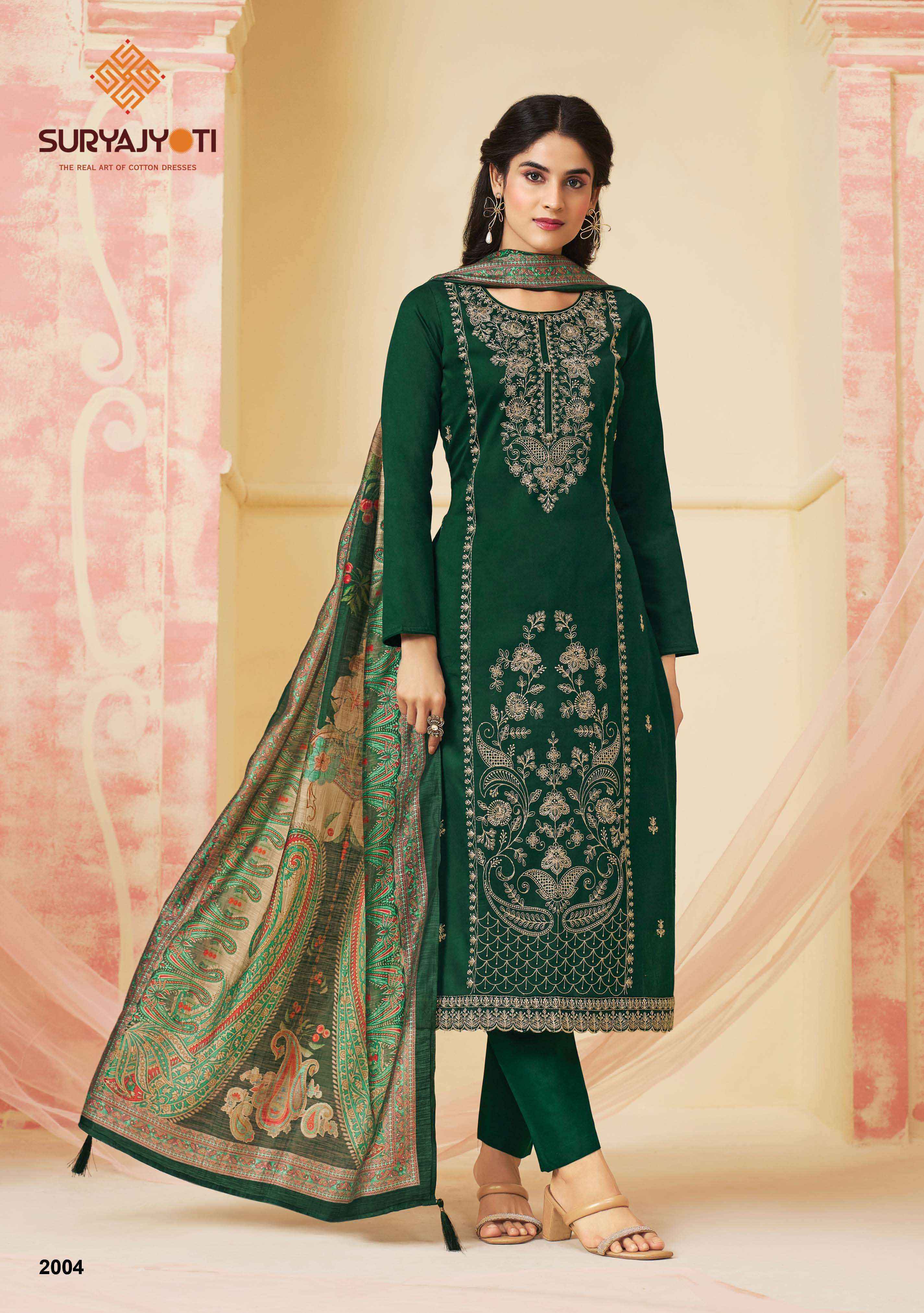 Suryajyoti Zaira Vol 2 Jam Satin Dress Material 6 pcs Catalogue