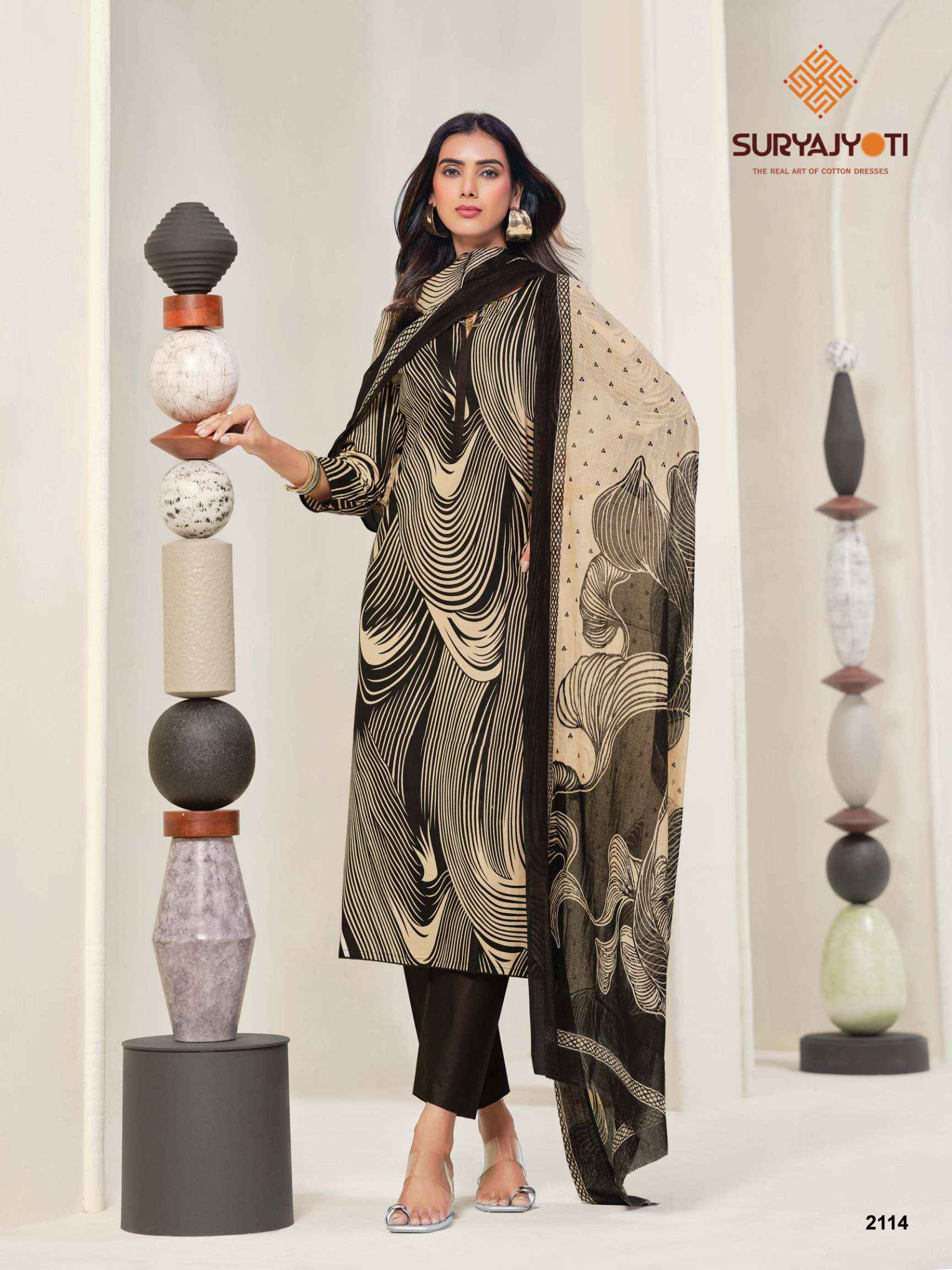 Suryajyoti Zion Cotton Vol 21 Cotton Dress Material 16 pcs Catalogue