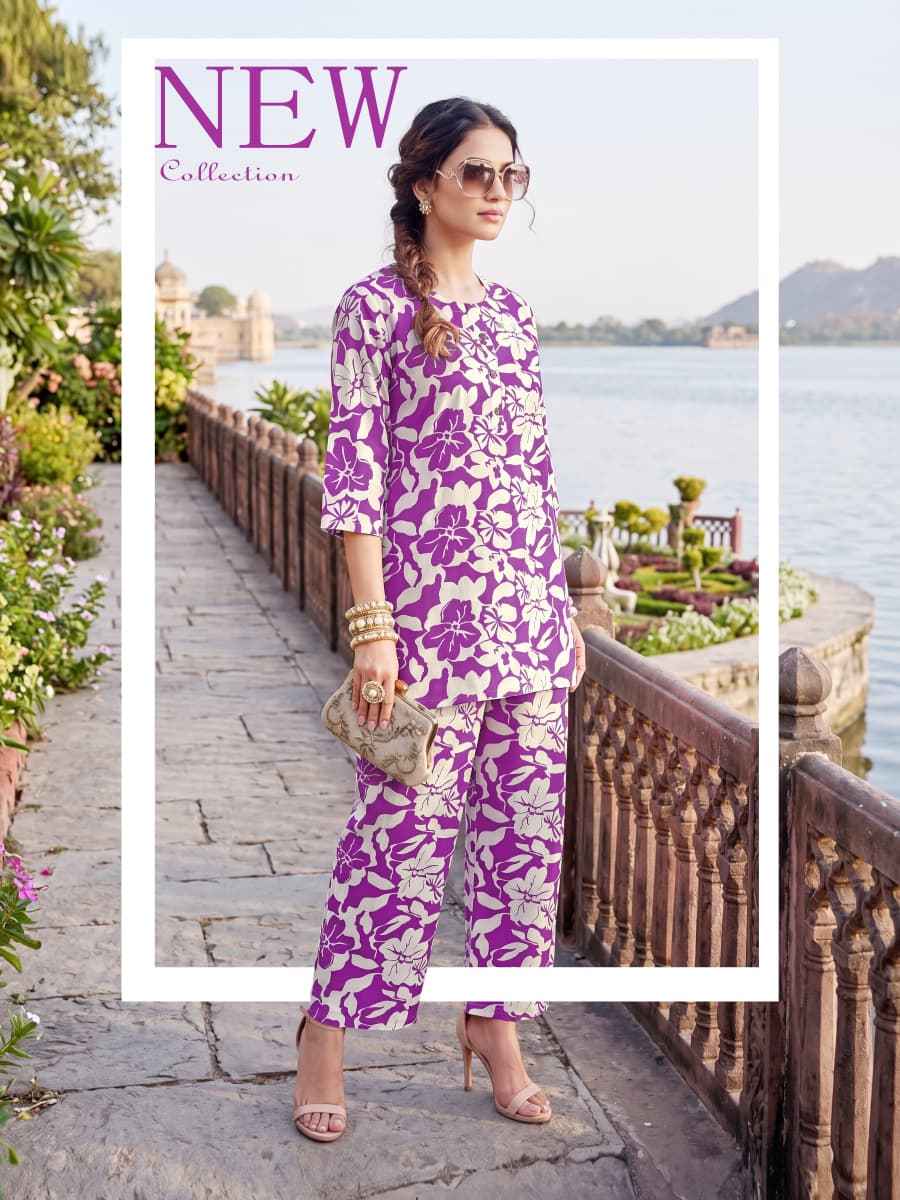 Tips & Tops Cotton Beauty Cotton Co Ord Set 6 Pc Catalogue